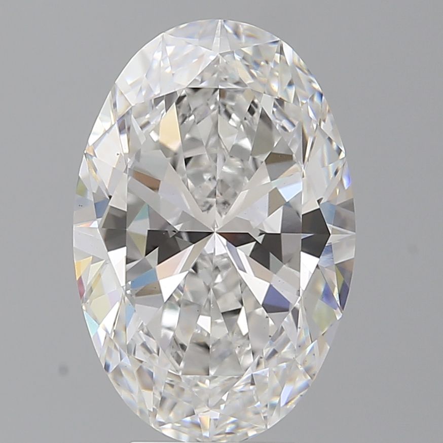 5.50 Carat E-VS1 Oval Lab Diamond