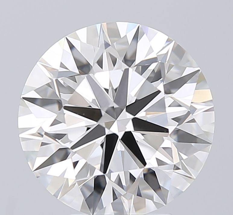 5.02 Carat F-VVS2 Round Lab Diamond