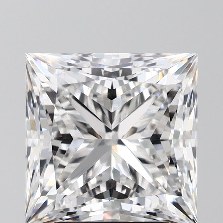 4.04 Carat E-VVS2 Princess Lab Diamond