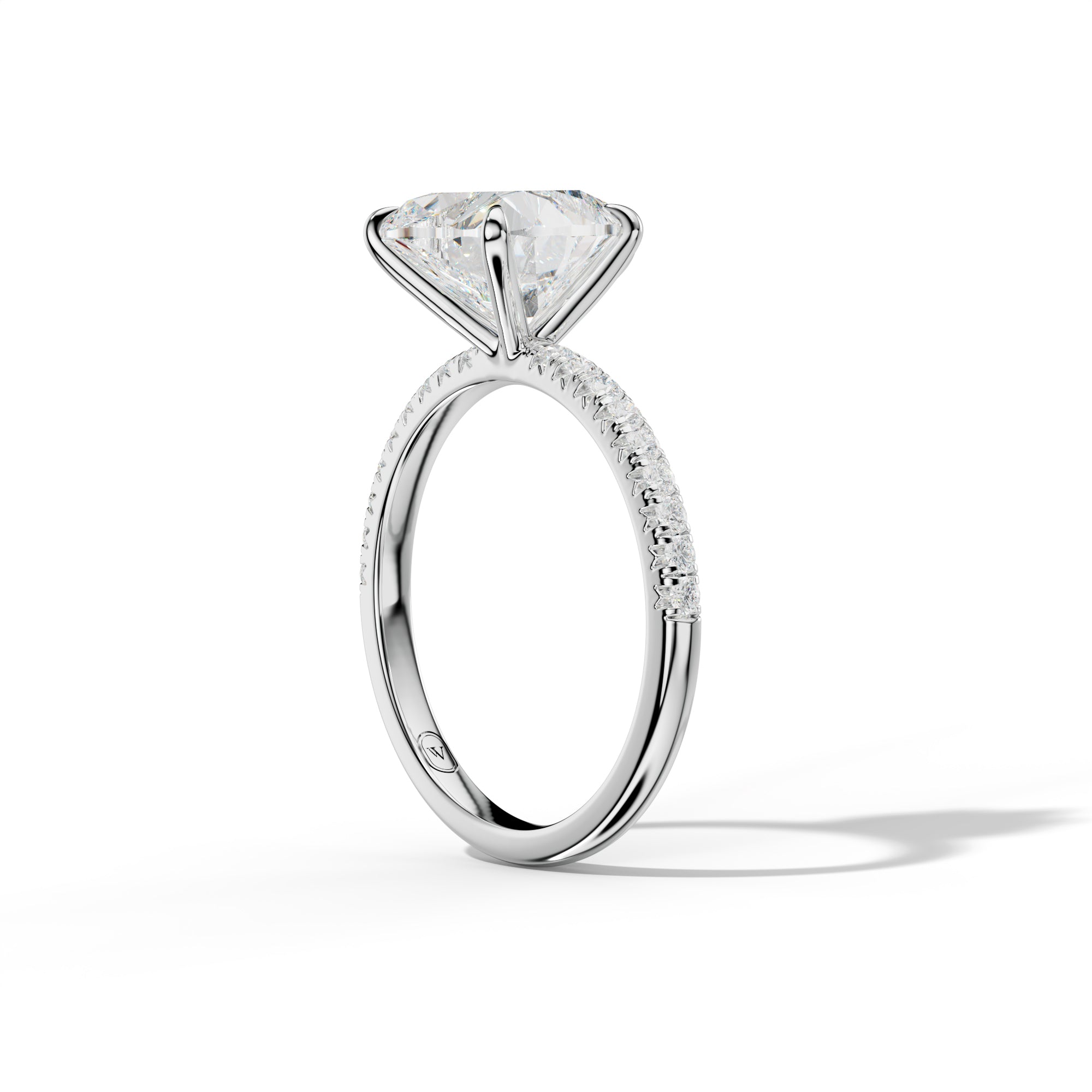 Ava Heart Diamond Engagement Ring
