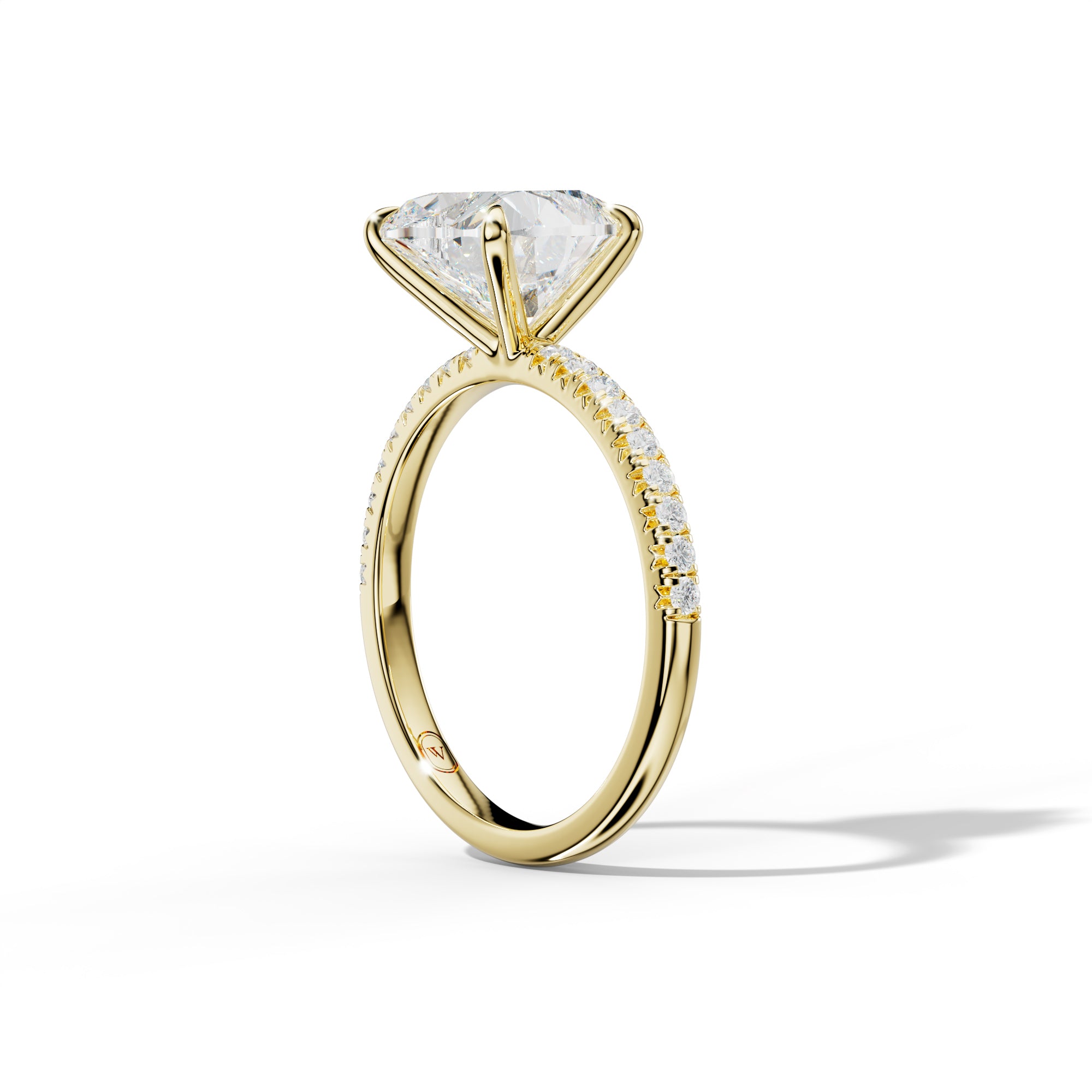 Ava Heart Diamond Engagement Ring