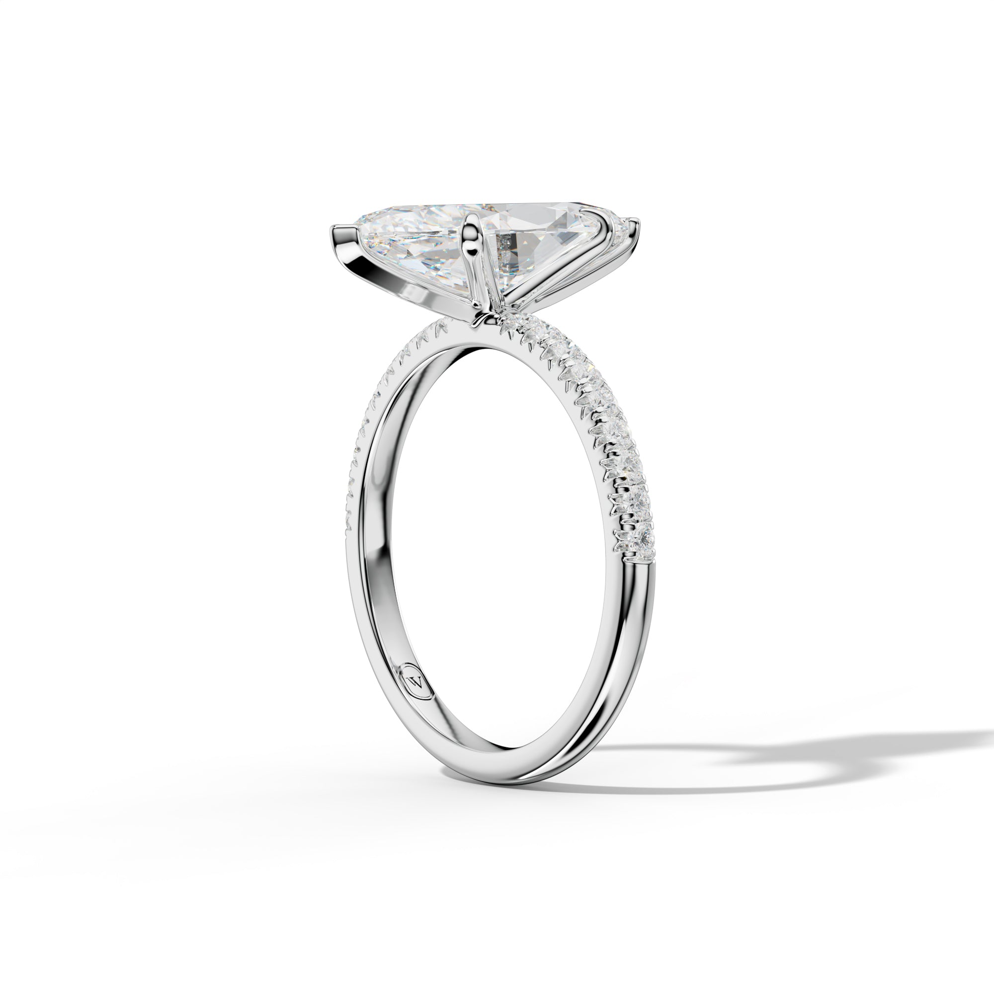 Ava Marquise Diamond Engagement Ring