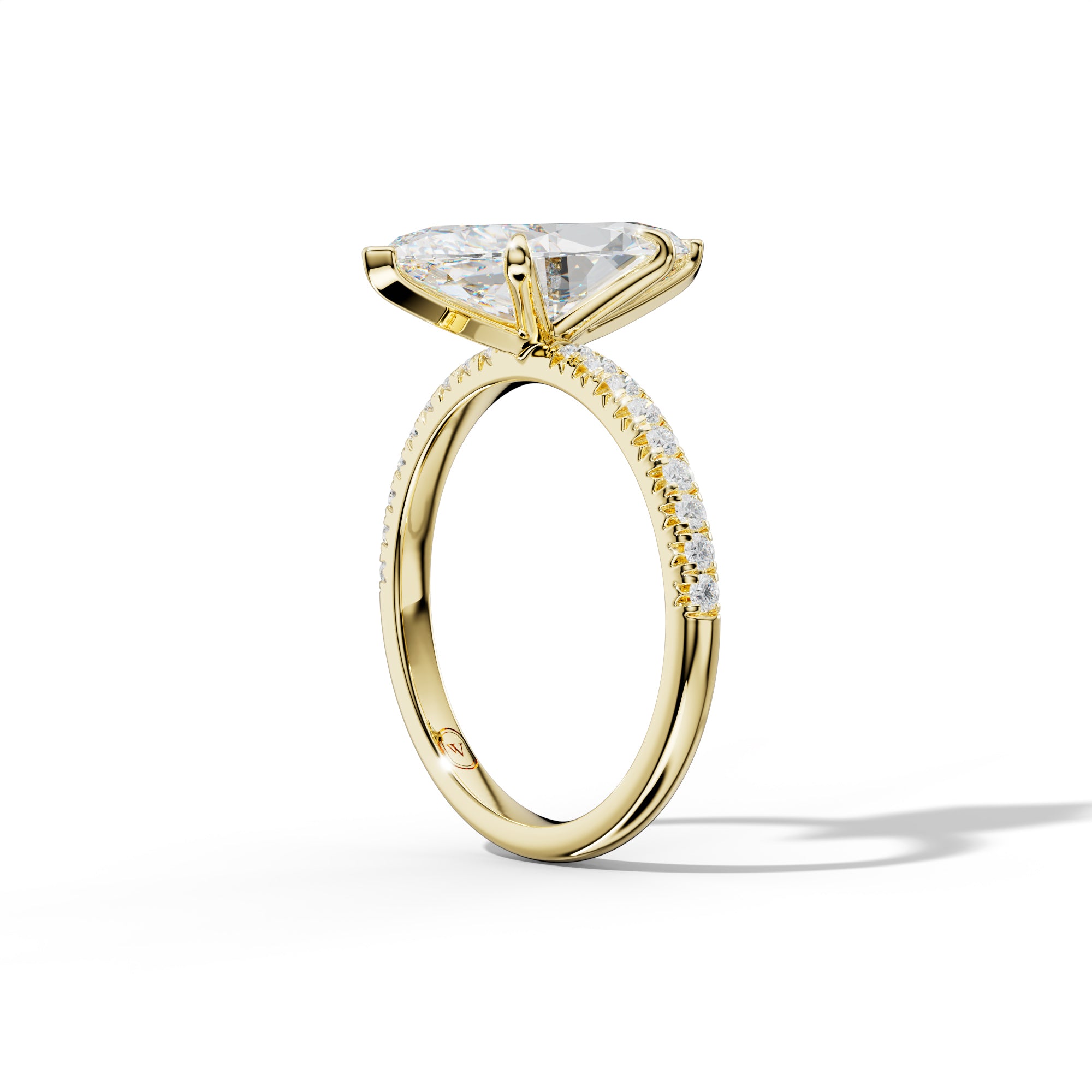 Ava Marquise Diamond Engagement Ring