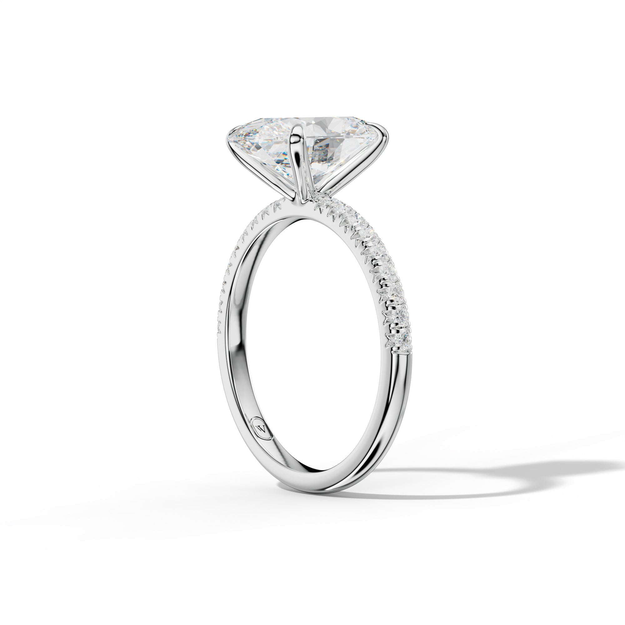 Ava Oval Diamond Engagement Ring