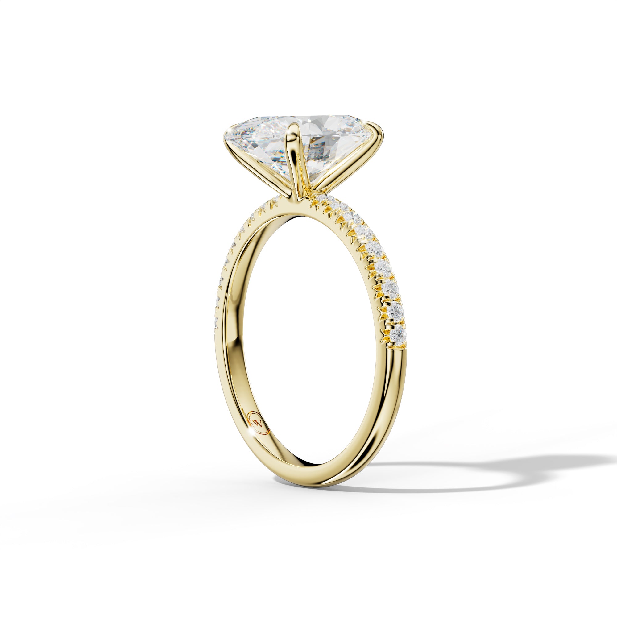 Ava Oval Diamond Engagement Ring
