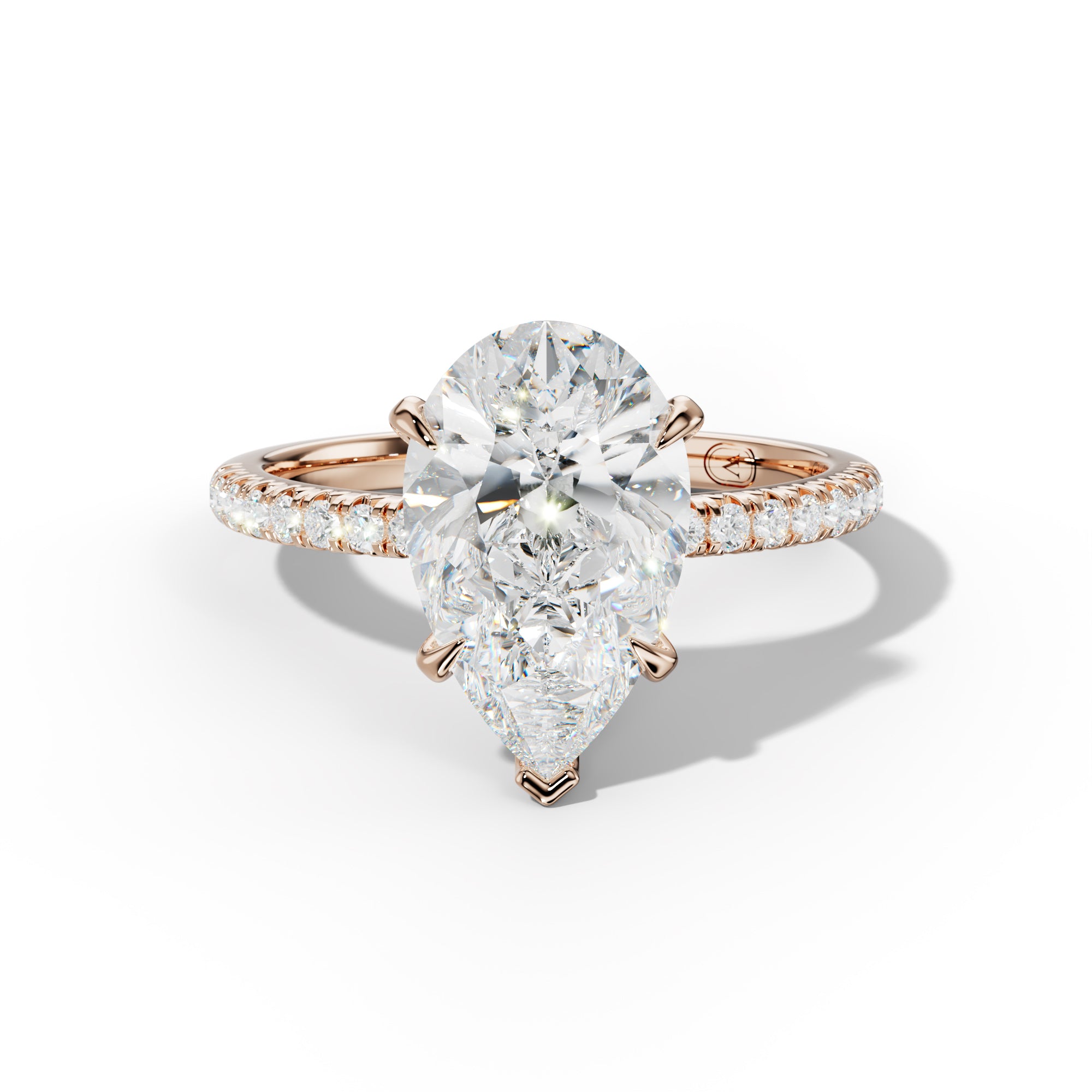 Ava Pear Shape Engagement Ring