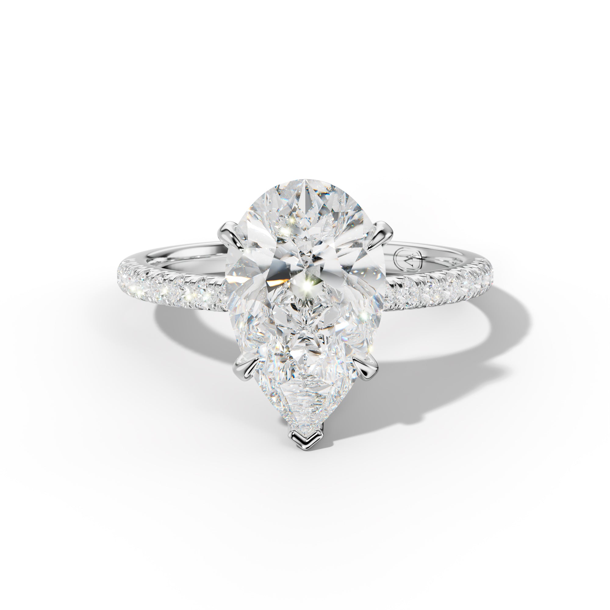 Ava Pear Shape Engagement Ring