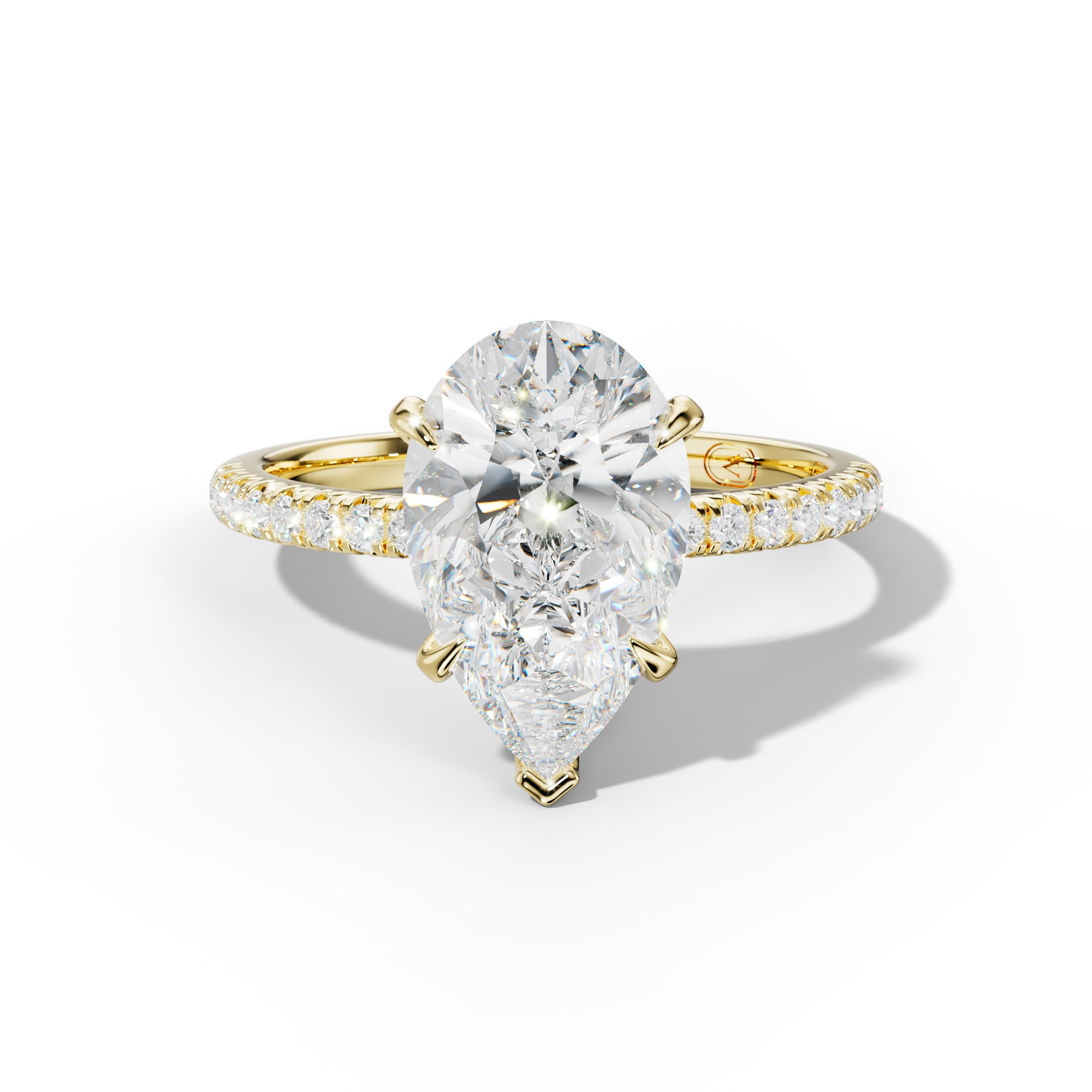 Ava Pear Shape Engagement Ring