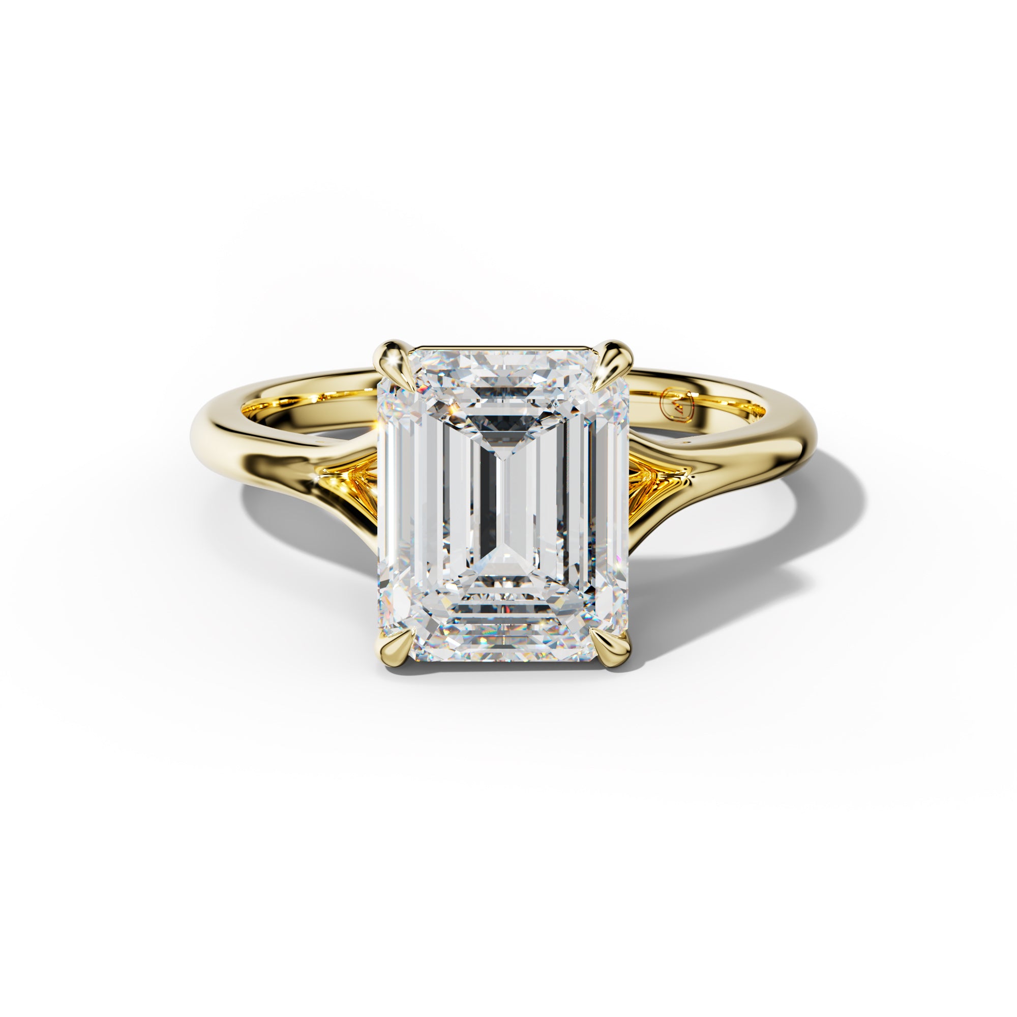 Jane Emerald Cut  Engagement Ring