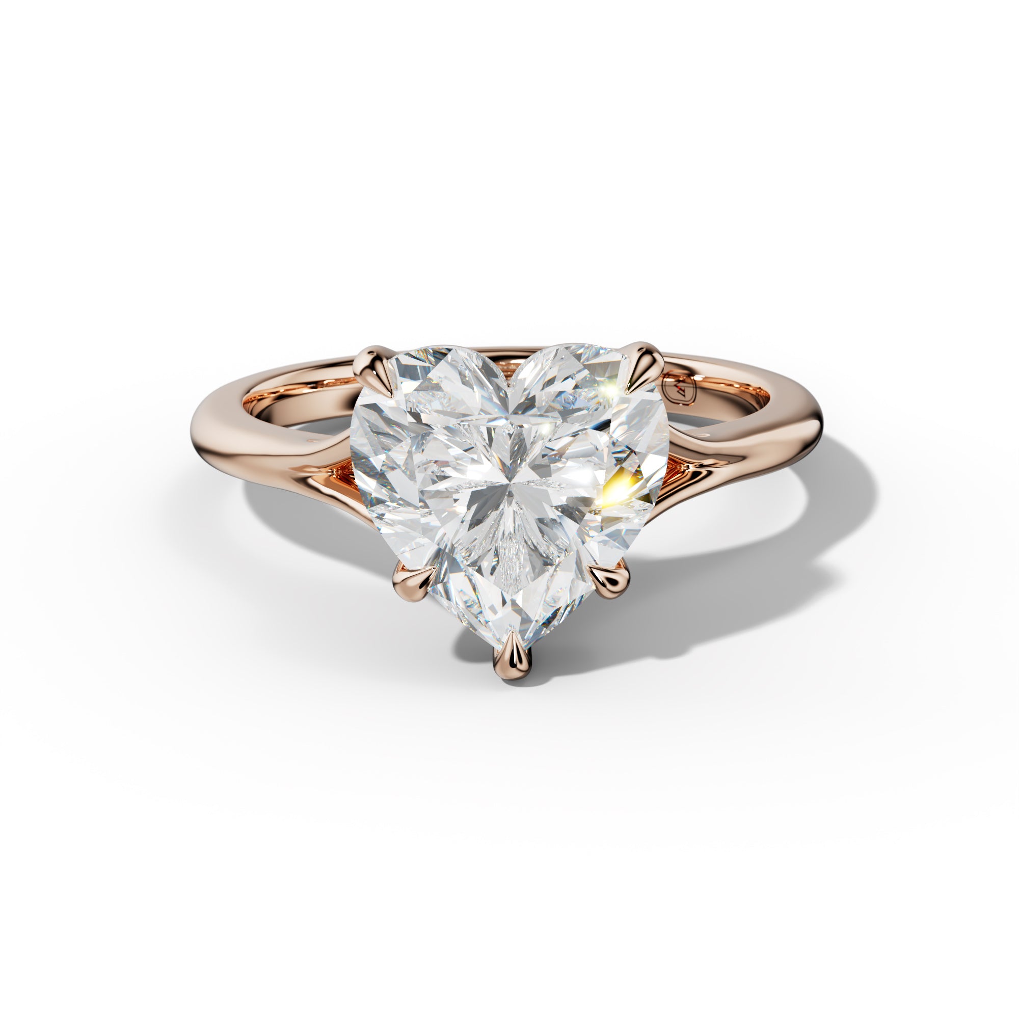 Jane Heart Diamond  Engagement Ring