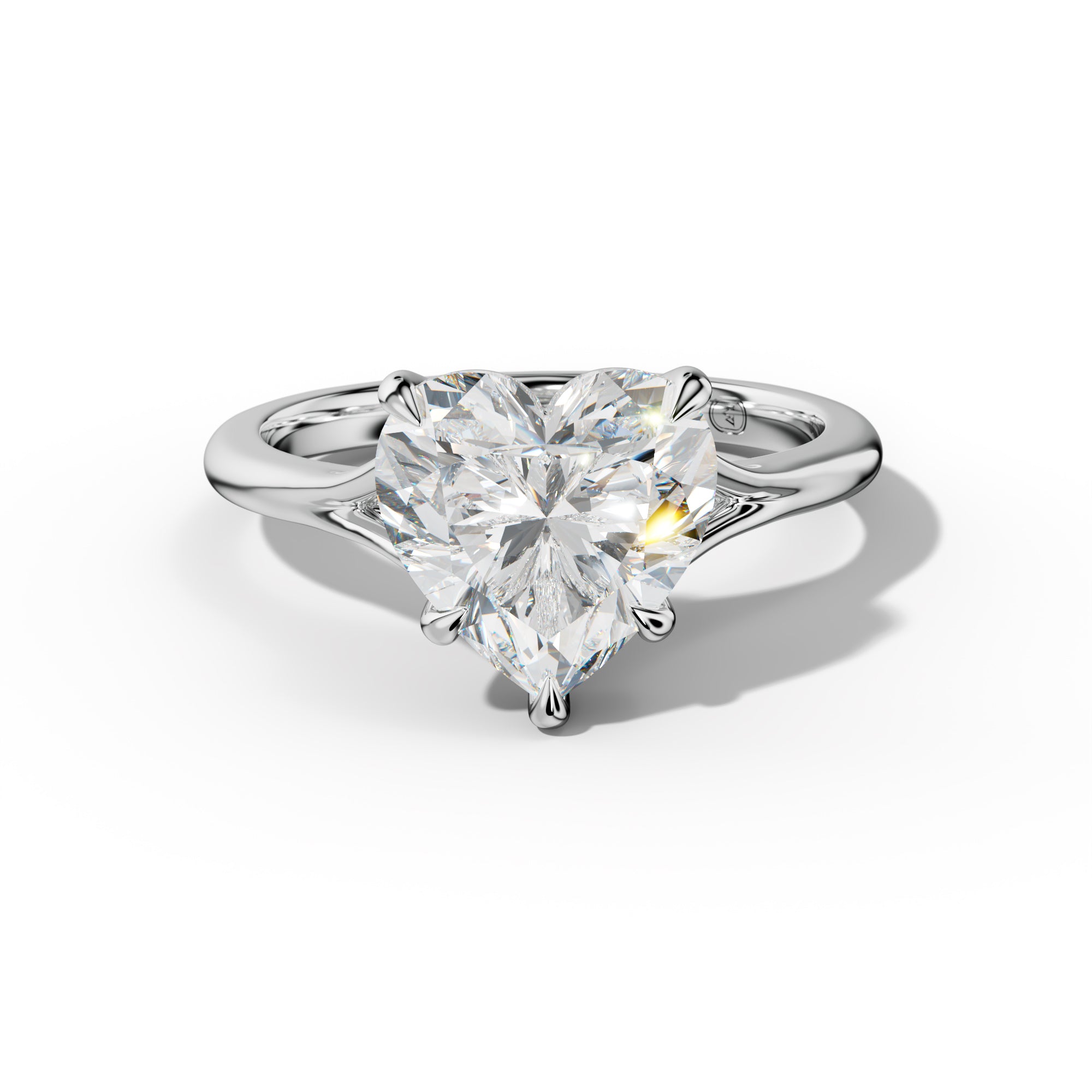 Jane Heart Diamond  Engagement Ring