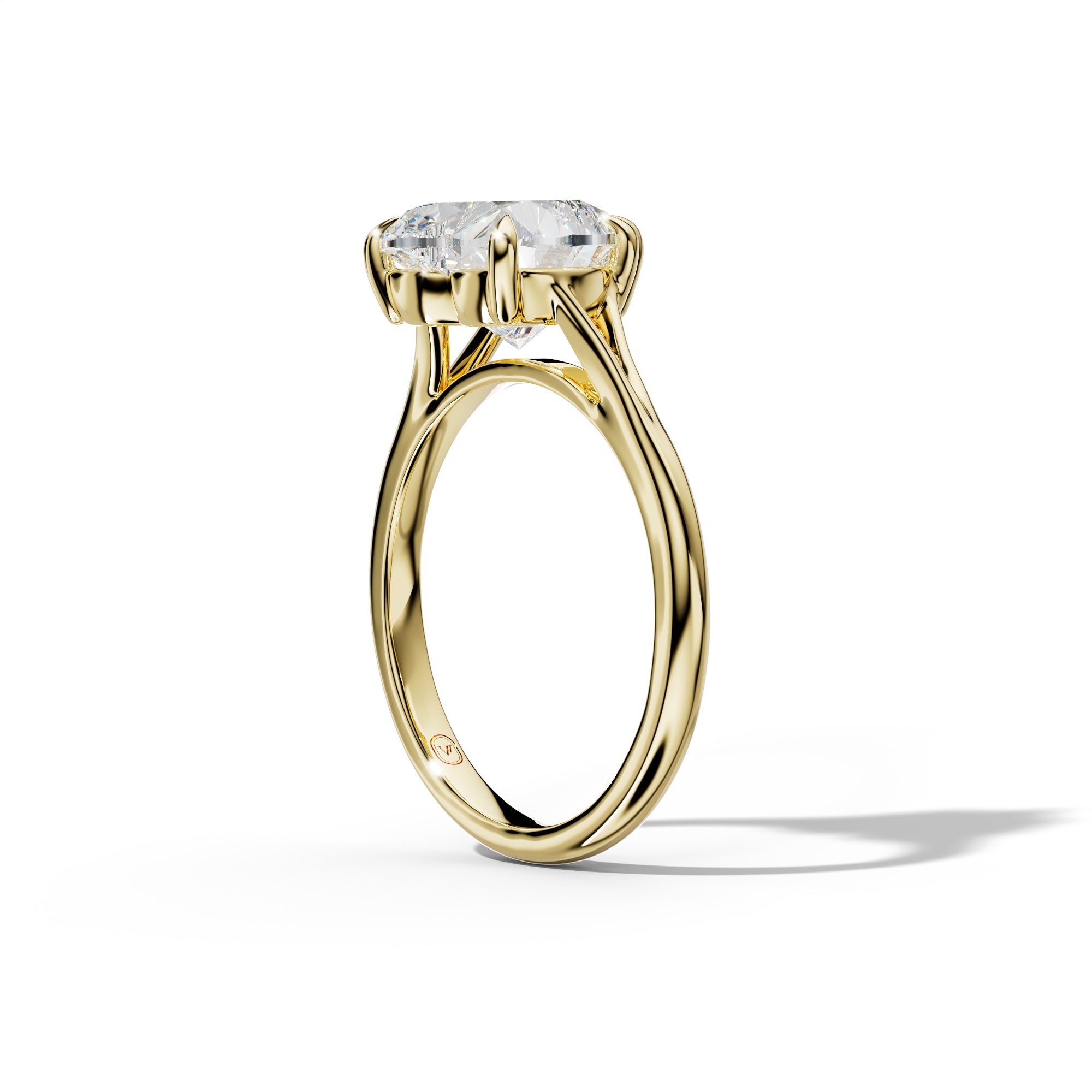 Jane Heart Diamond  Engagement Ring