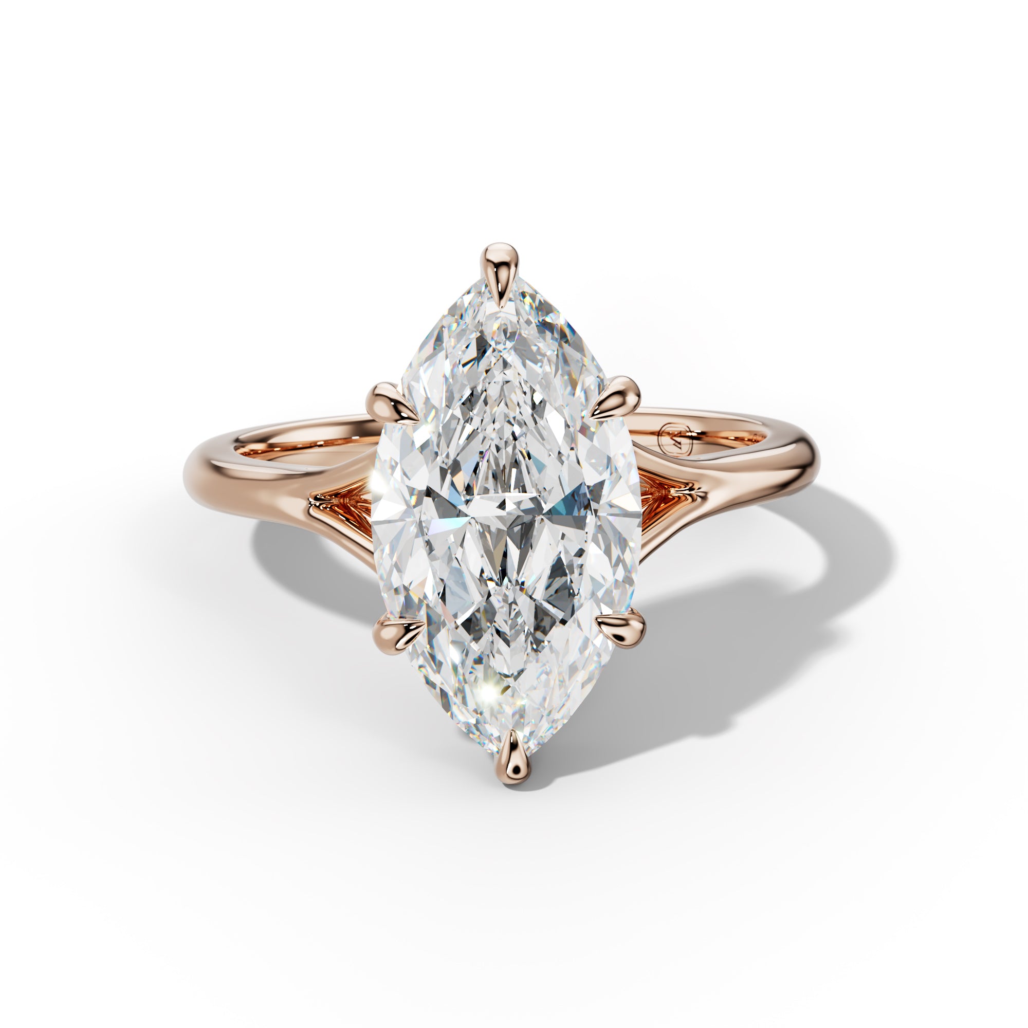 Jane Marquise Diamond Engagement Ring