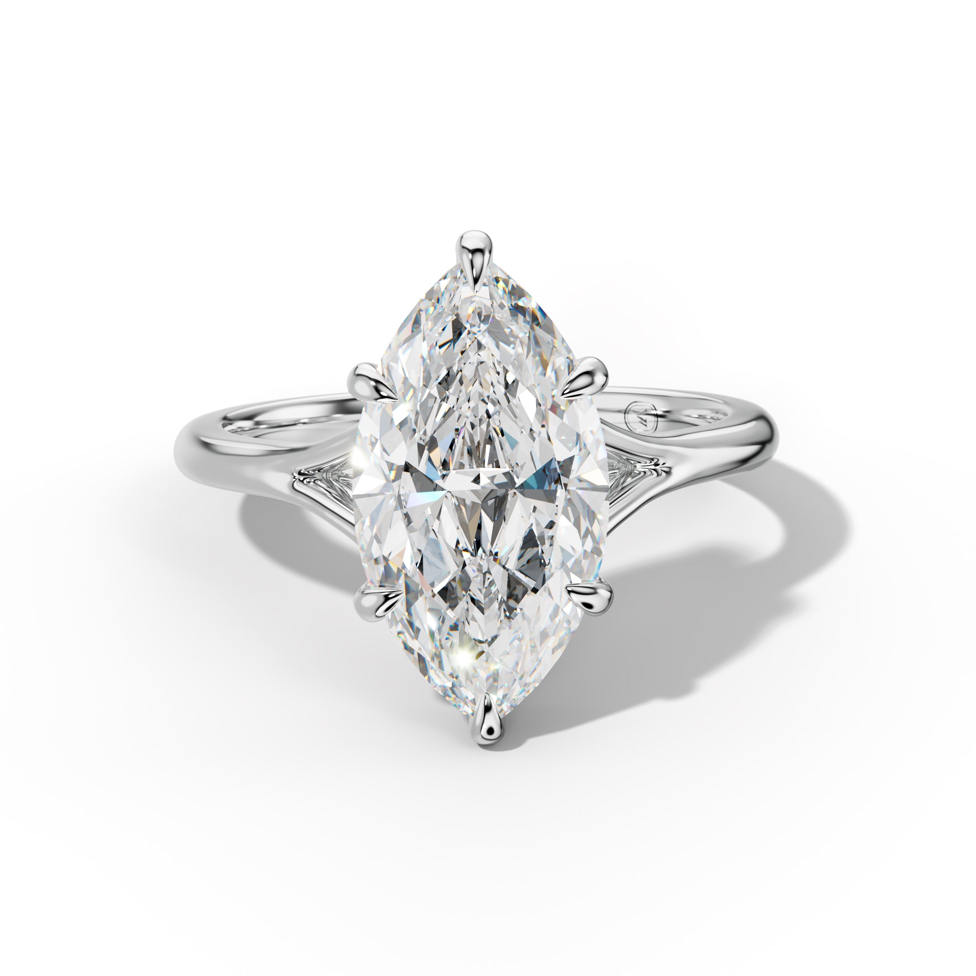 Jane Marquise Diamond Engagement Ring