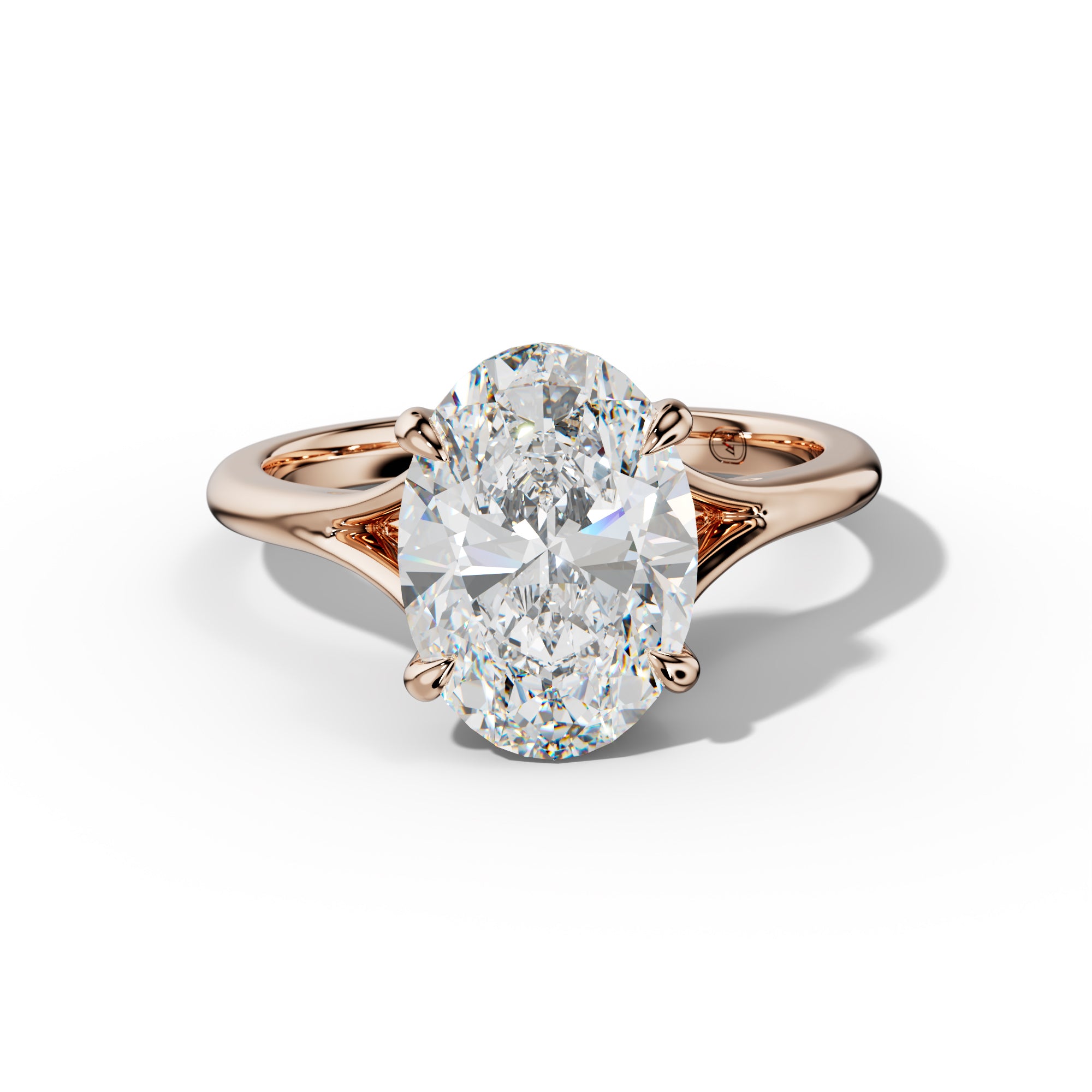 Jane Oval Diamond  Engagement Ring