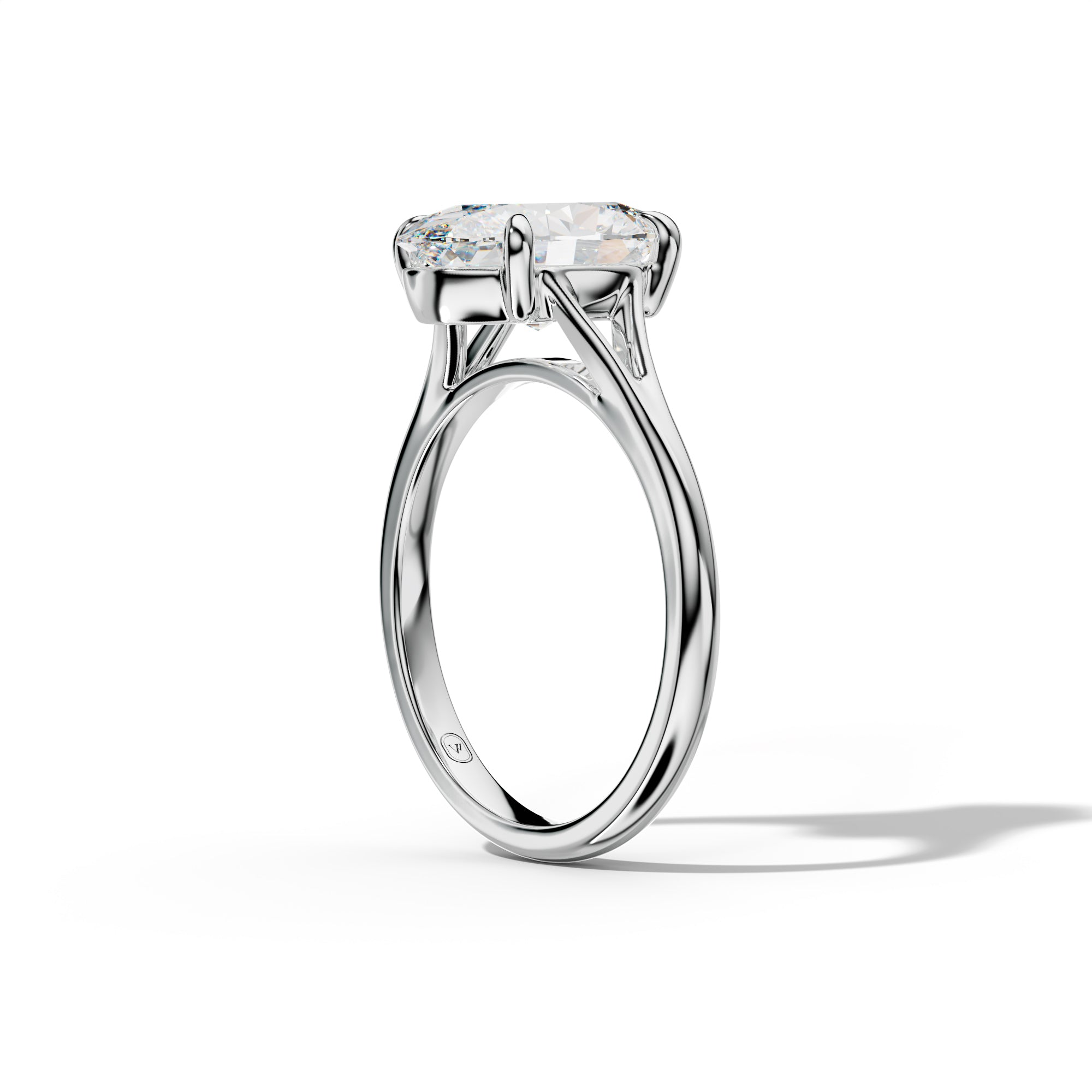Jane Oval Diamond  Engagement Ring