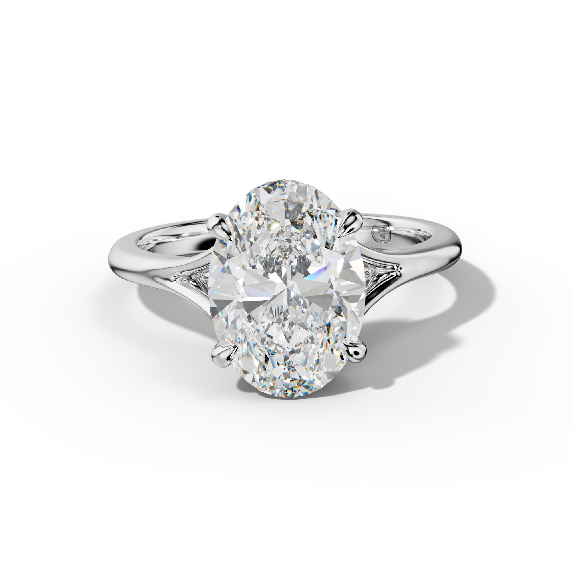 Jane Oval Diamond  Engagement Ring