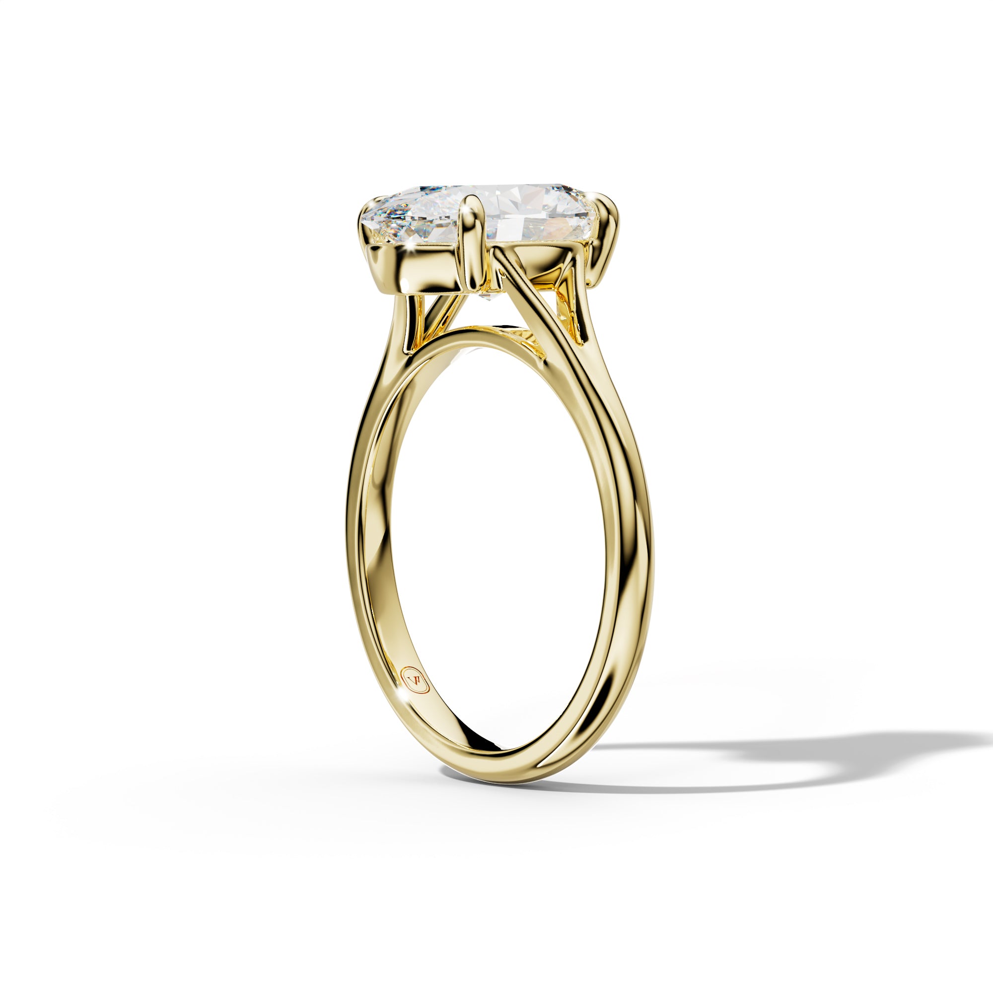 Jane Oval Diamond  Engagement Ring