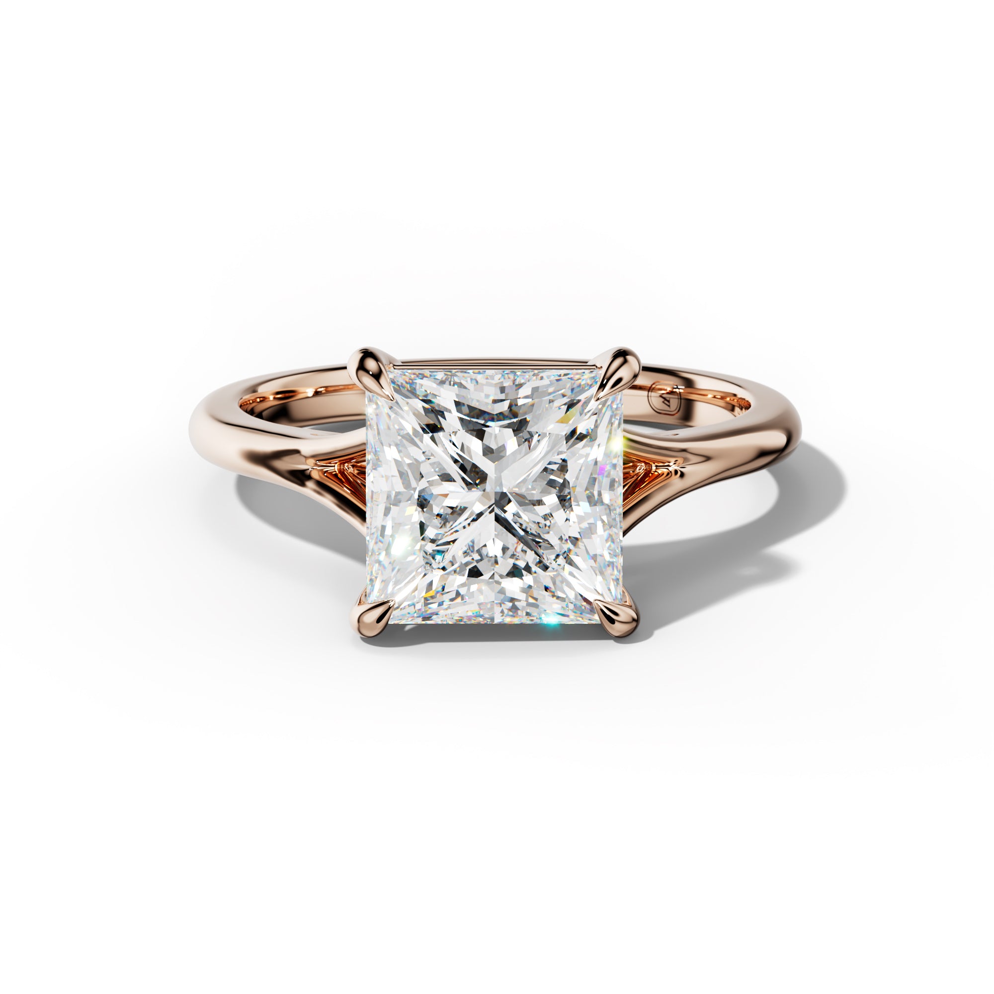 Jane Princess Cut  Engagement Ring
