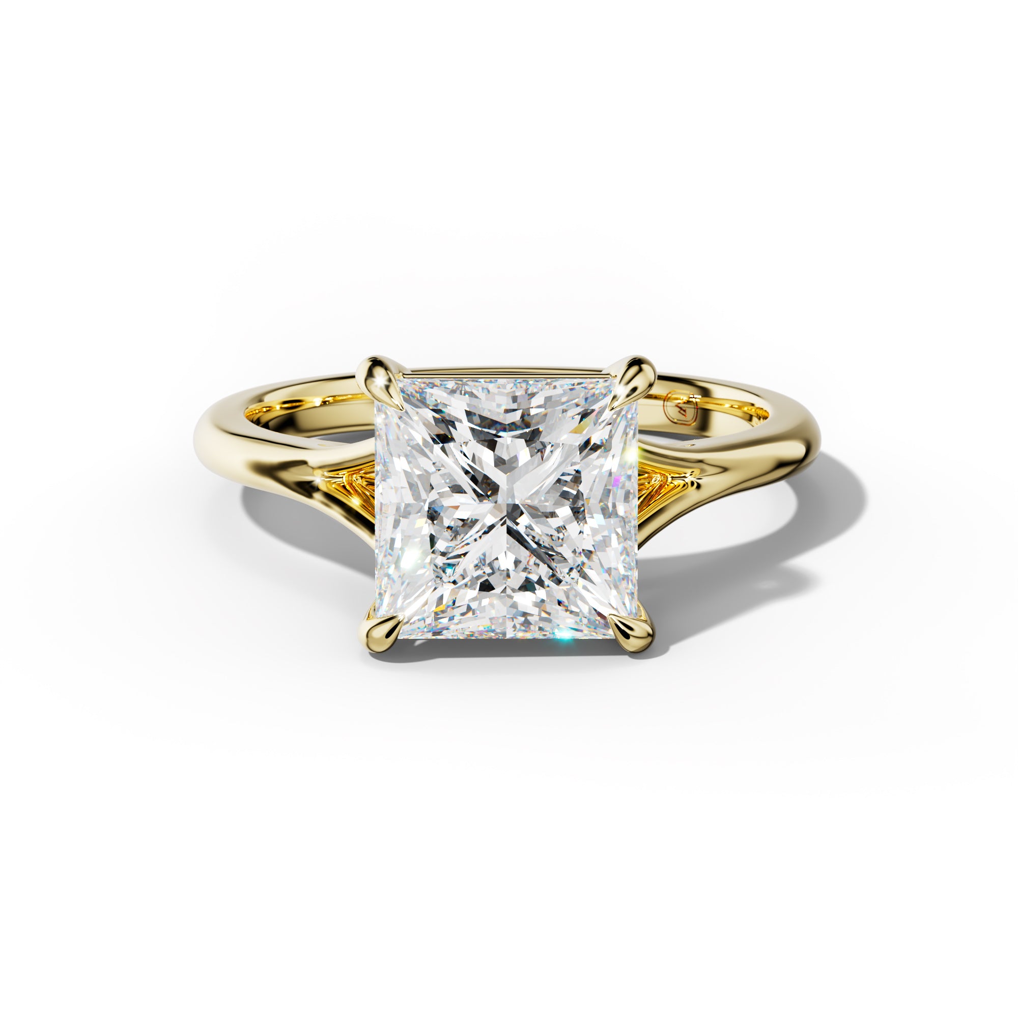Jane Princess Cut  Engagement Ring
