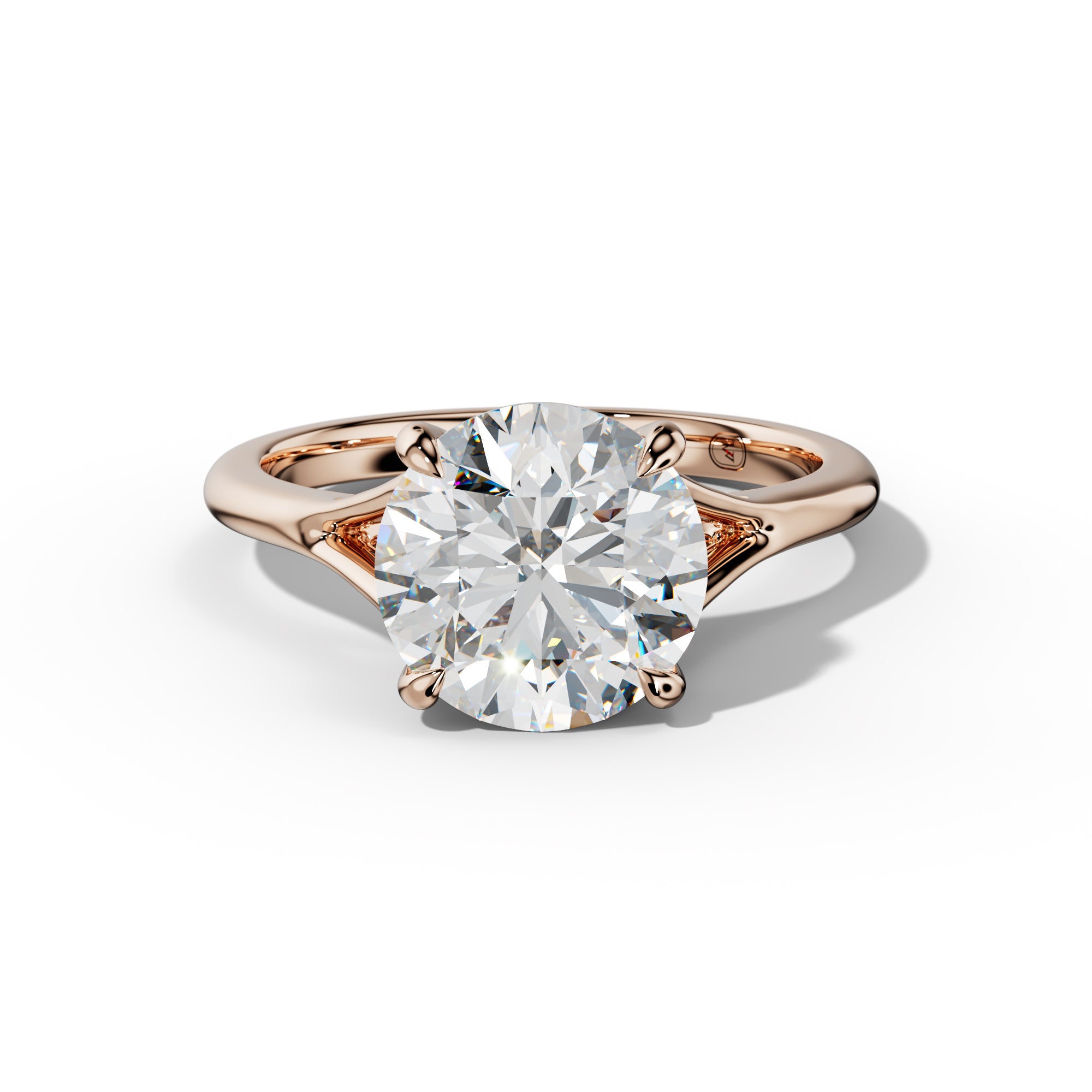 Jane Round Diamond  Engagement Ring