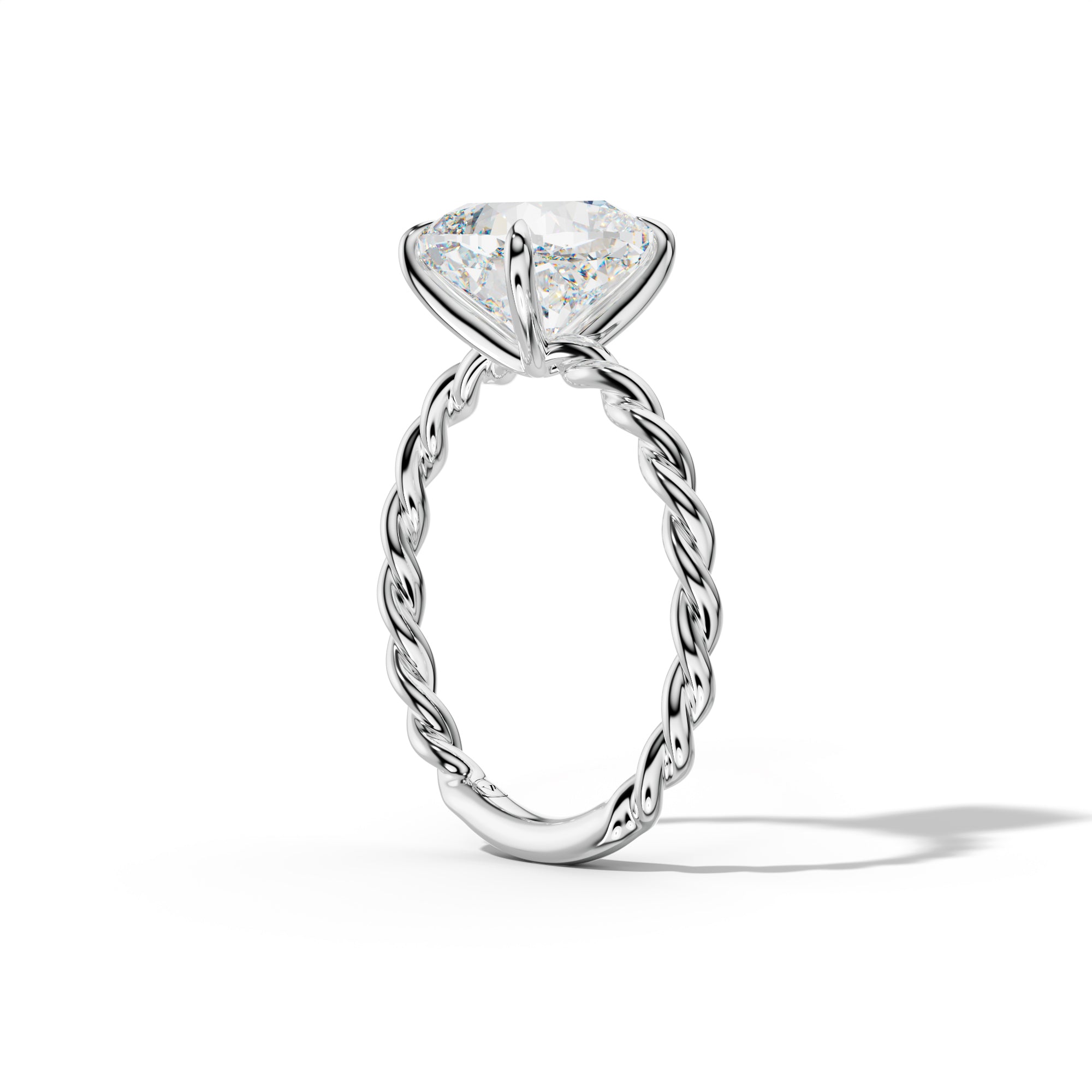 Sunny Cushion Diamond Engagement Ring