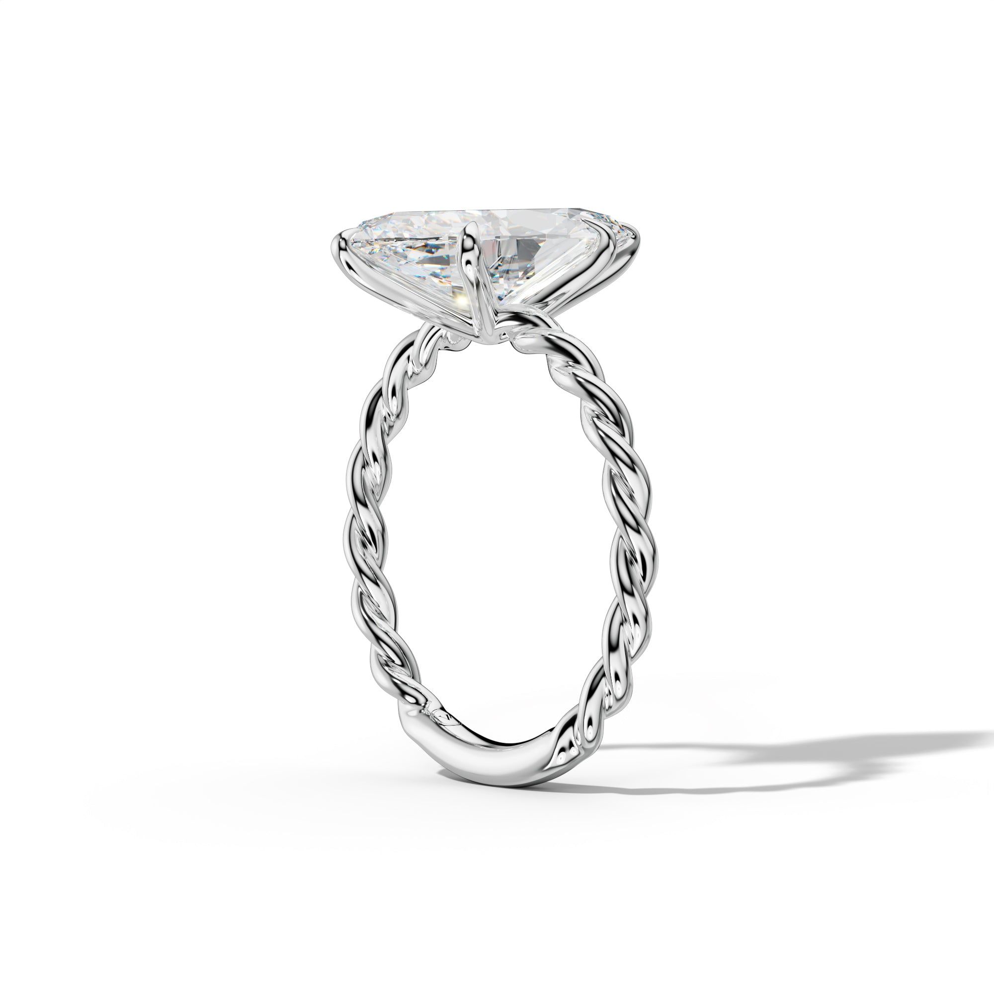 Sunny Marquise Diamond  Engagement Ring