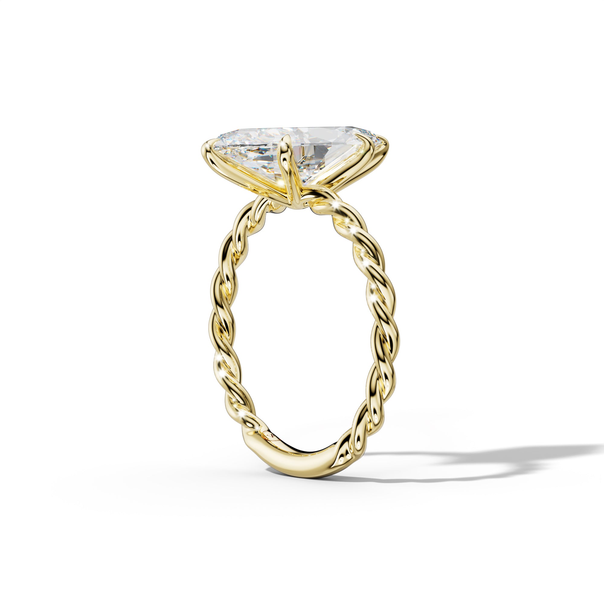 Sunny Marquise Diamond  Engagement Ring