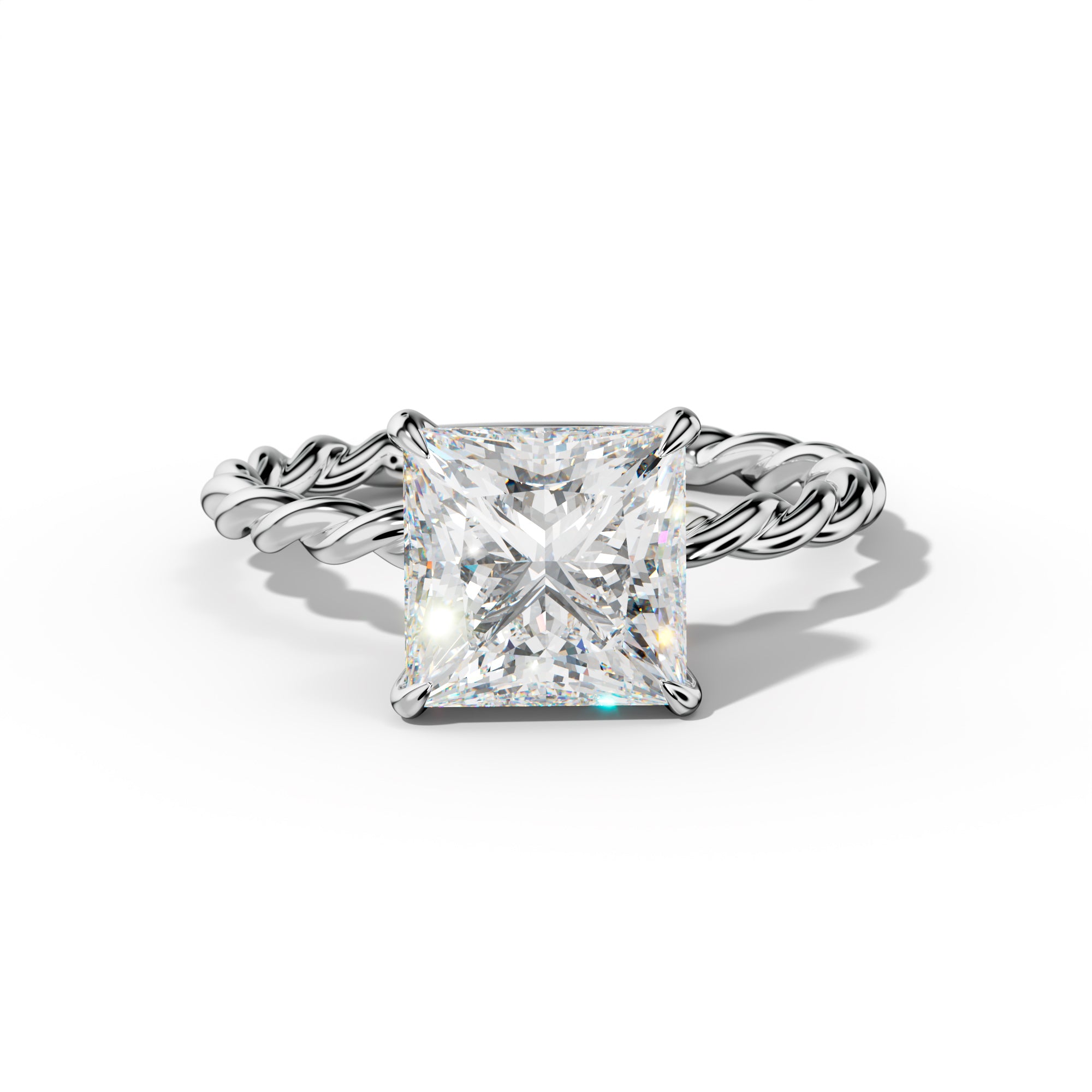 Sunny Princess Cut  Engagement Ring