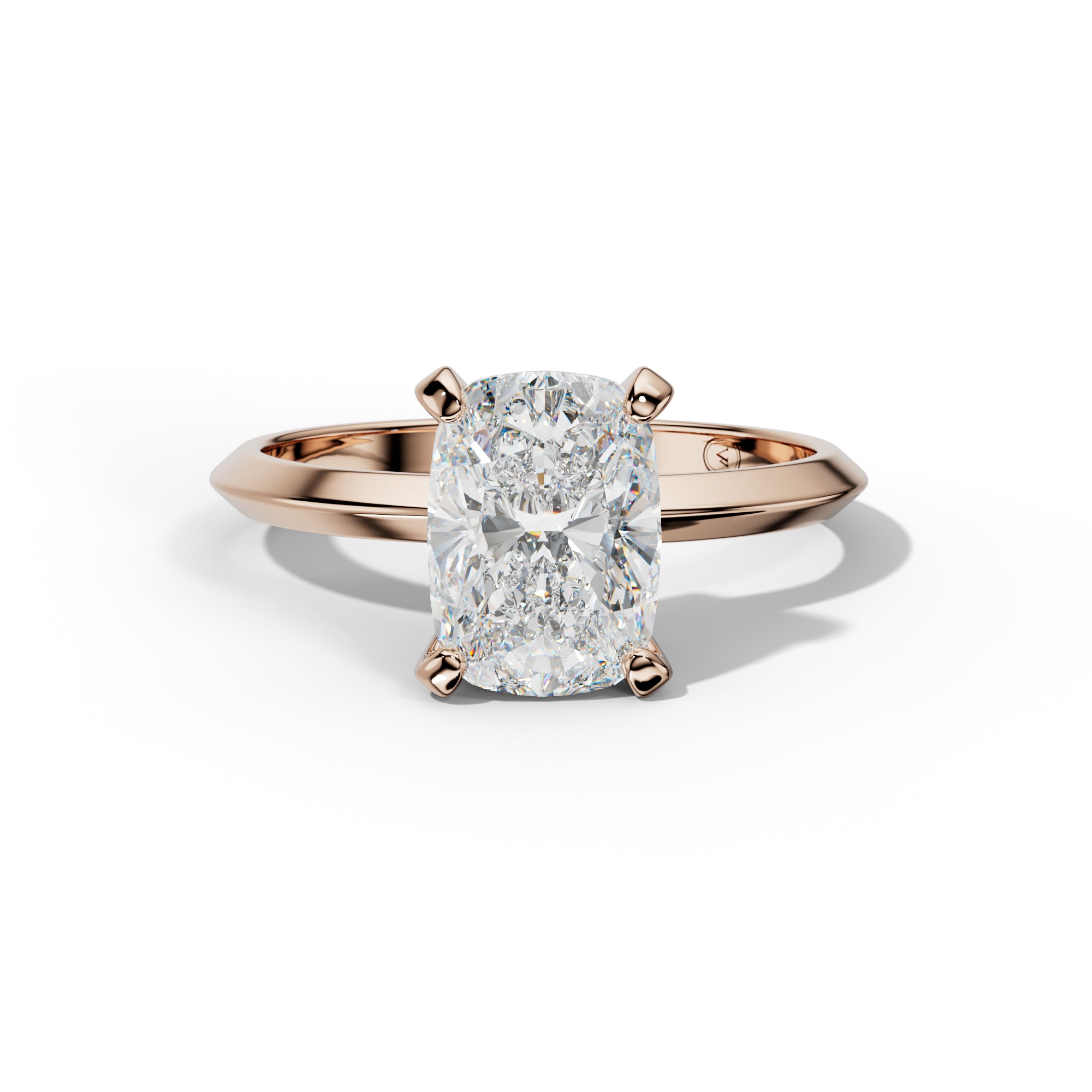 Tessa Elongated Cushion Diamond Engagement Ring