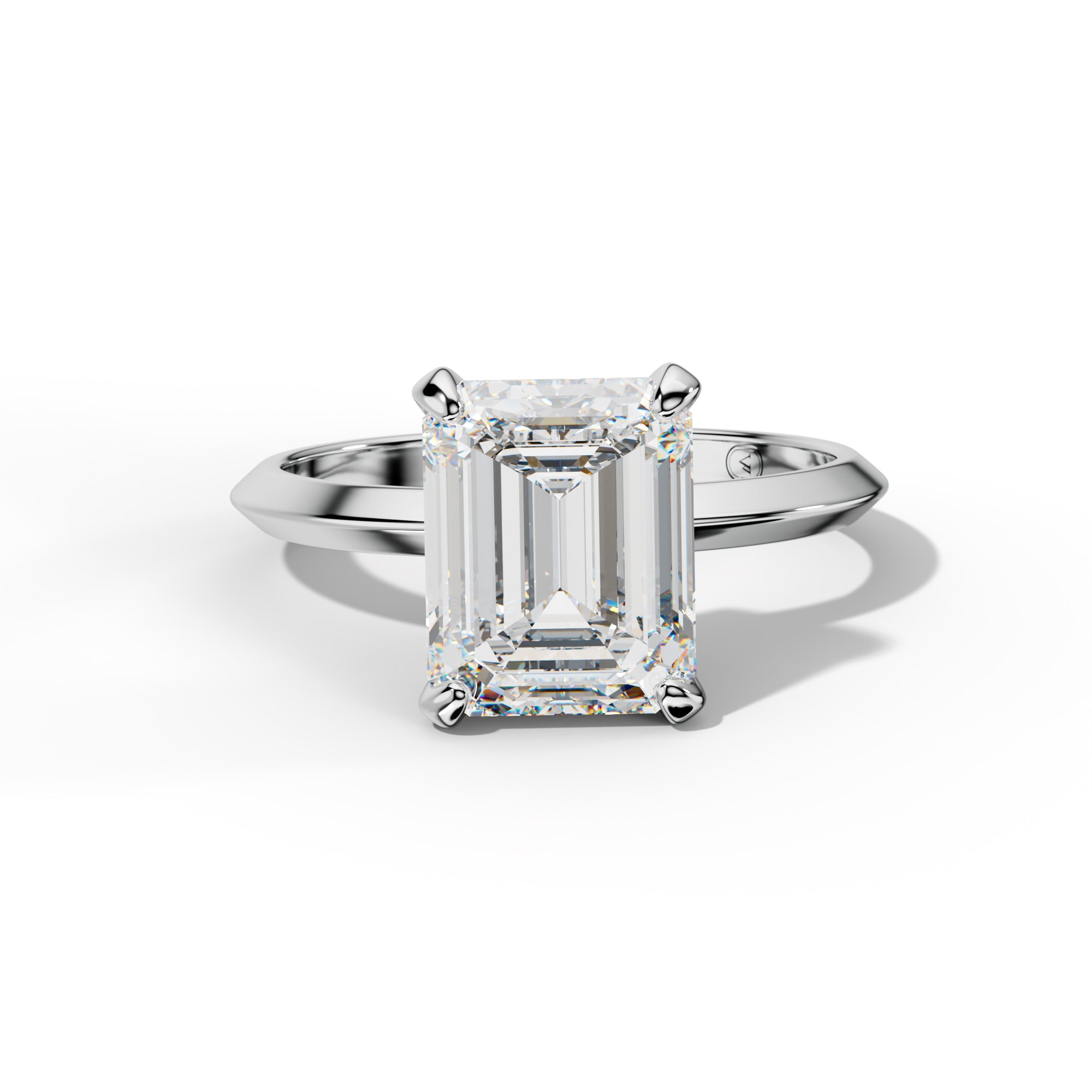 Tessa Emerald Cut  Engagement Ring