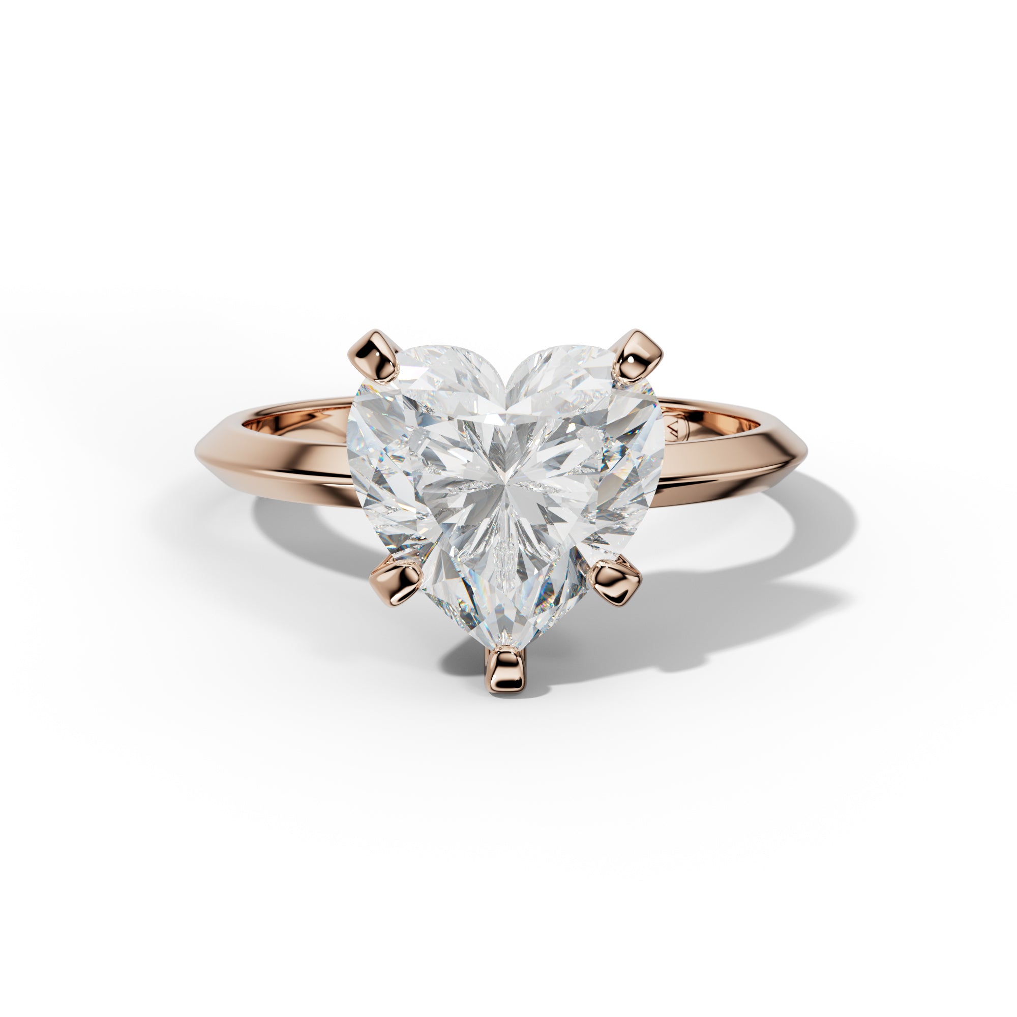 Tessa Heart Diamond Engagement Ring