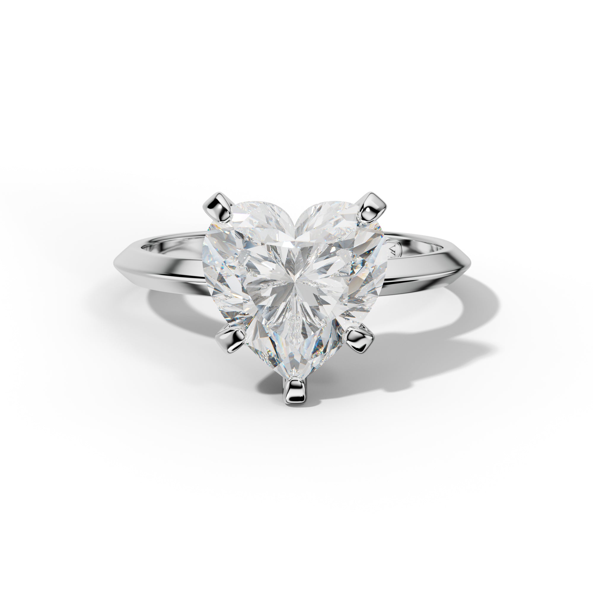 Tessa Heart Diamond Engagement Ring