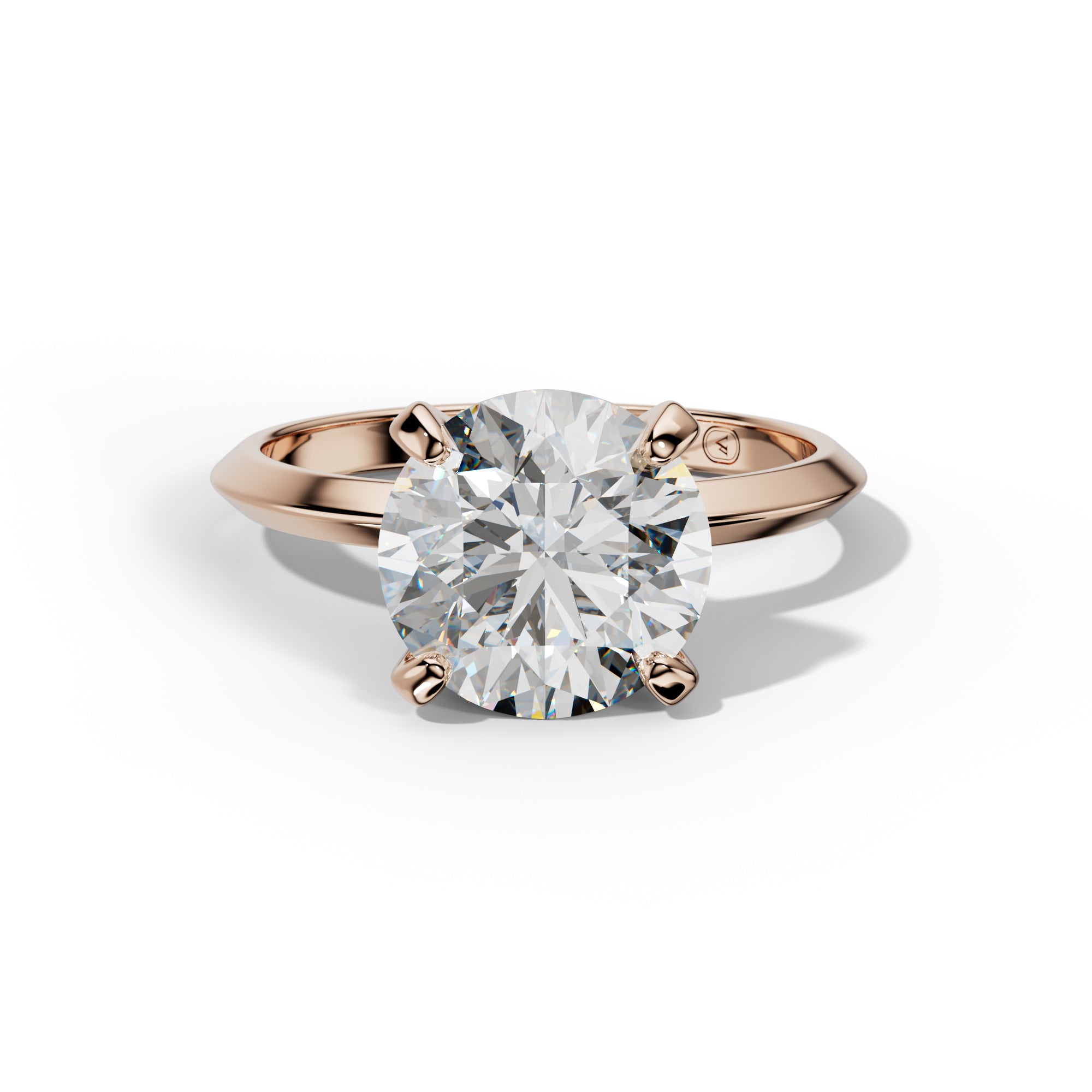 Tessa Round Diamond  Engagement Ring