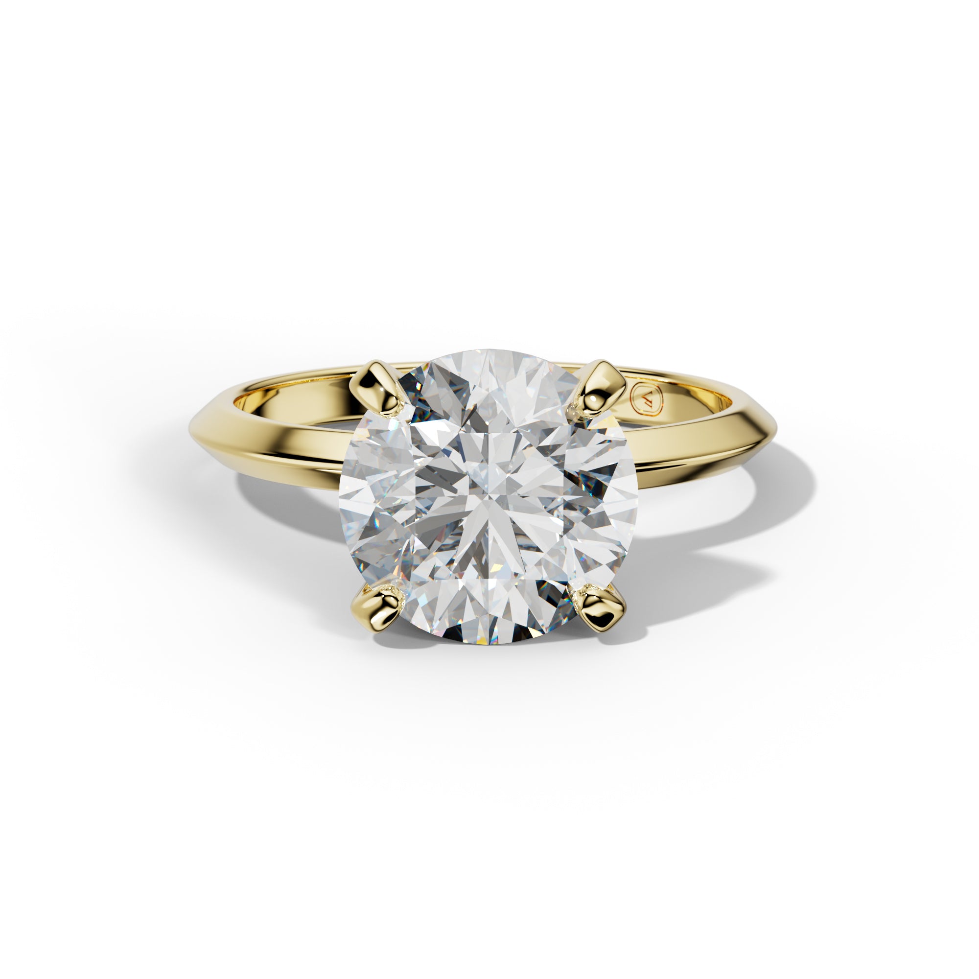 Tessa Round Diamond  Engagement Ring