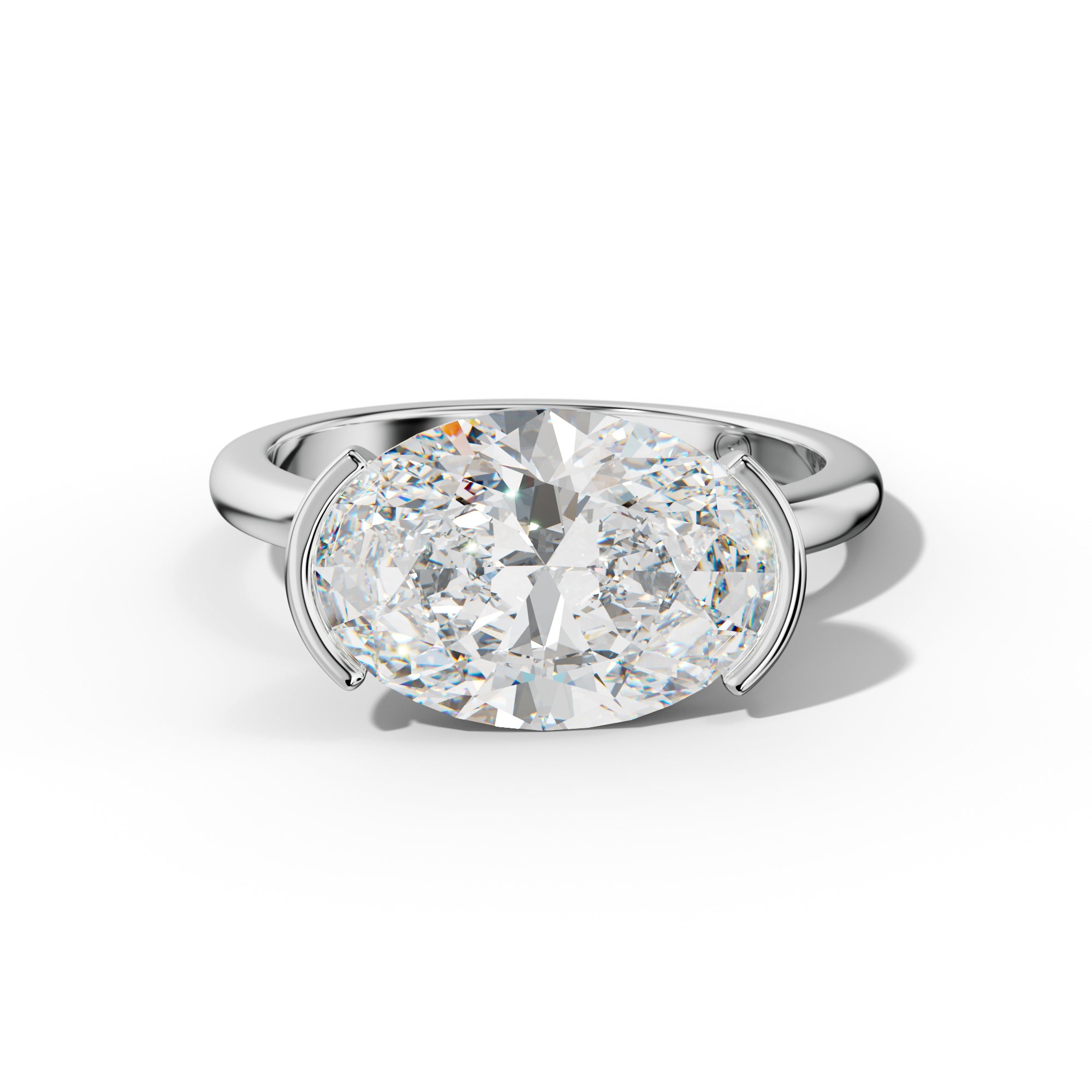Azalea Oval Diamond Engagement Ring