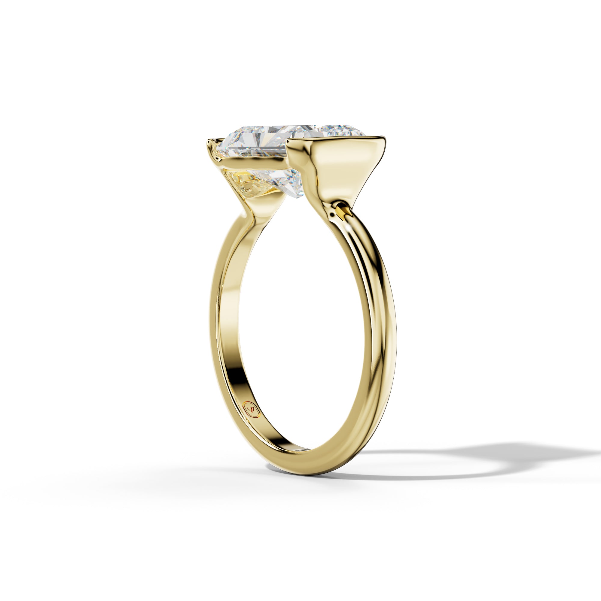 Azalea Radiant Diamond  Engagement Ring