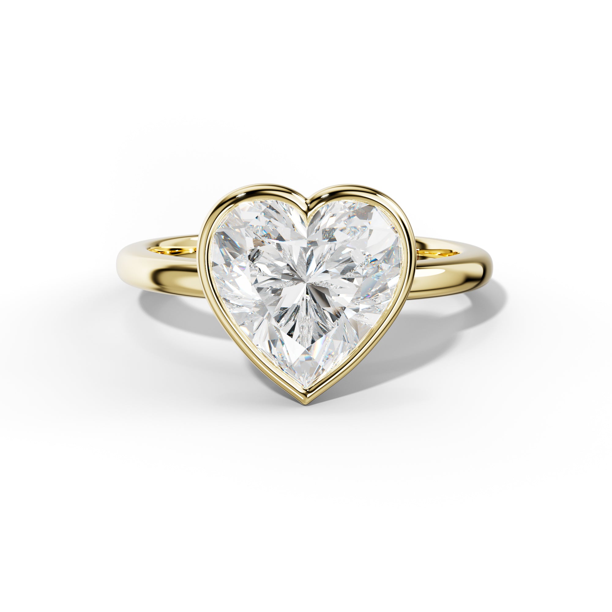 Malaya Heart Diamond  Engagement Ring