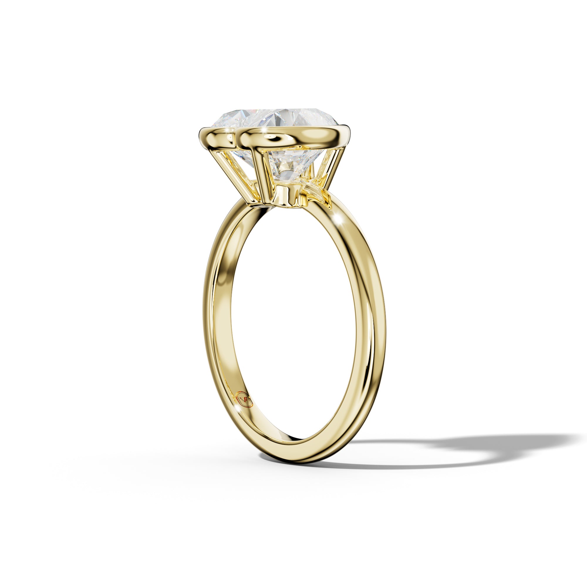 Malaya Heart Diamond  Engagement Ring