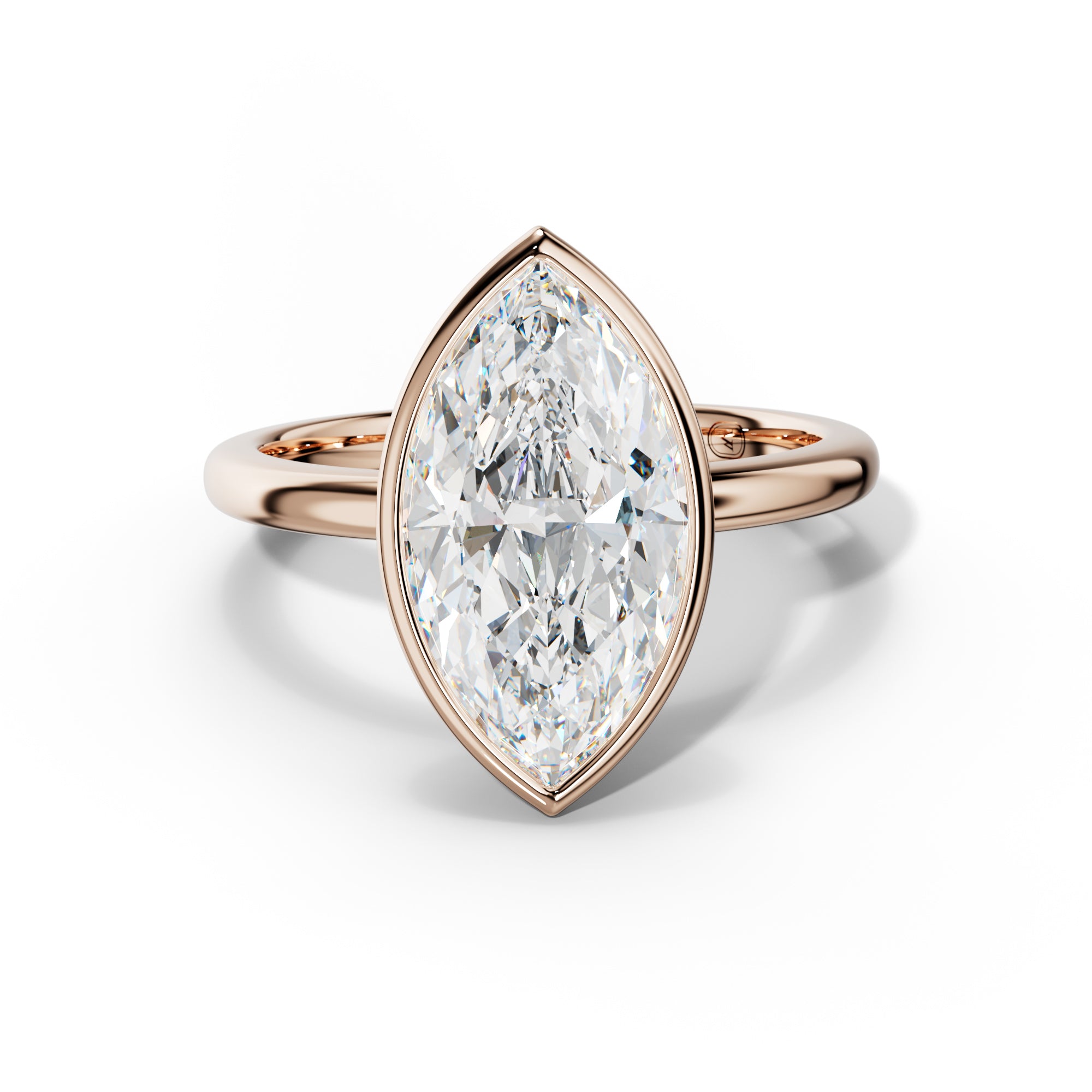 Malaya Marquise Diamond Engagement Ring