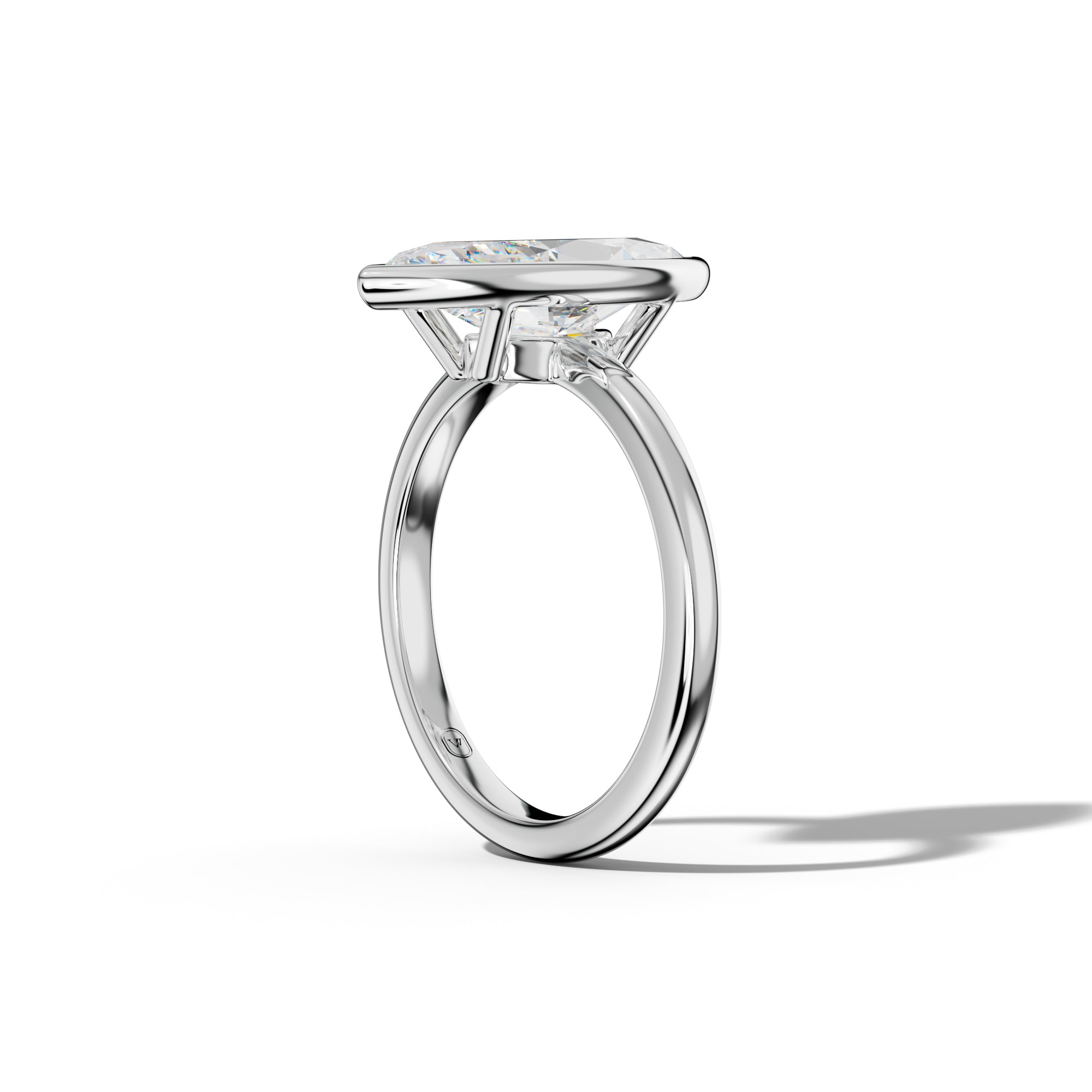 Malaya Marquise Diamond Engagement Ring