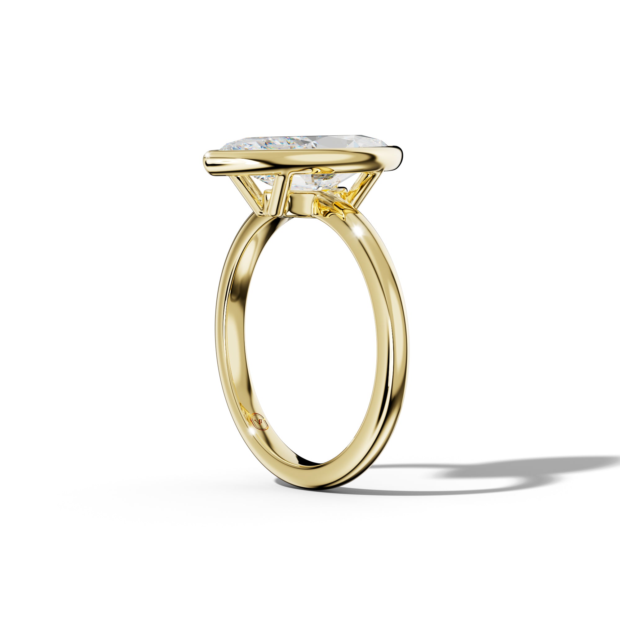 Malaya Marquise Diamond Engagement Ring