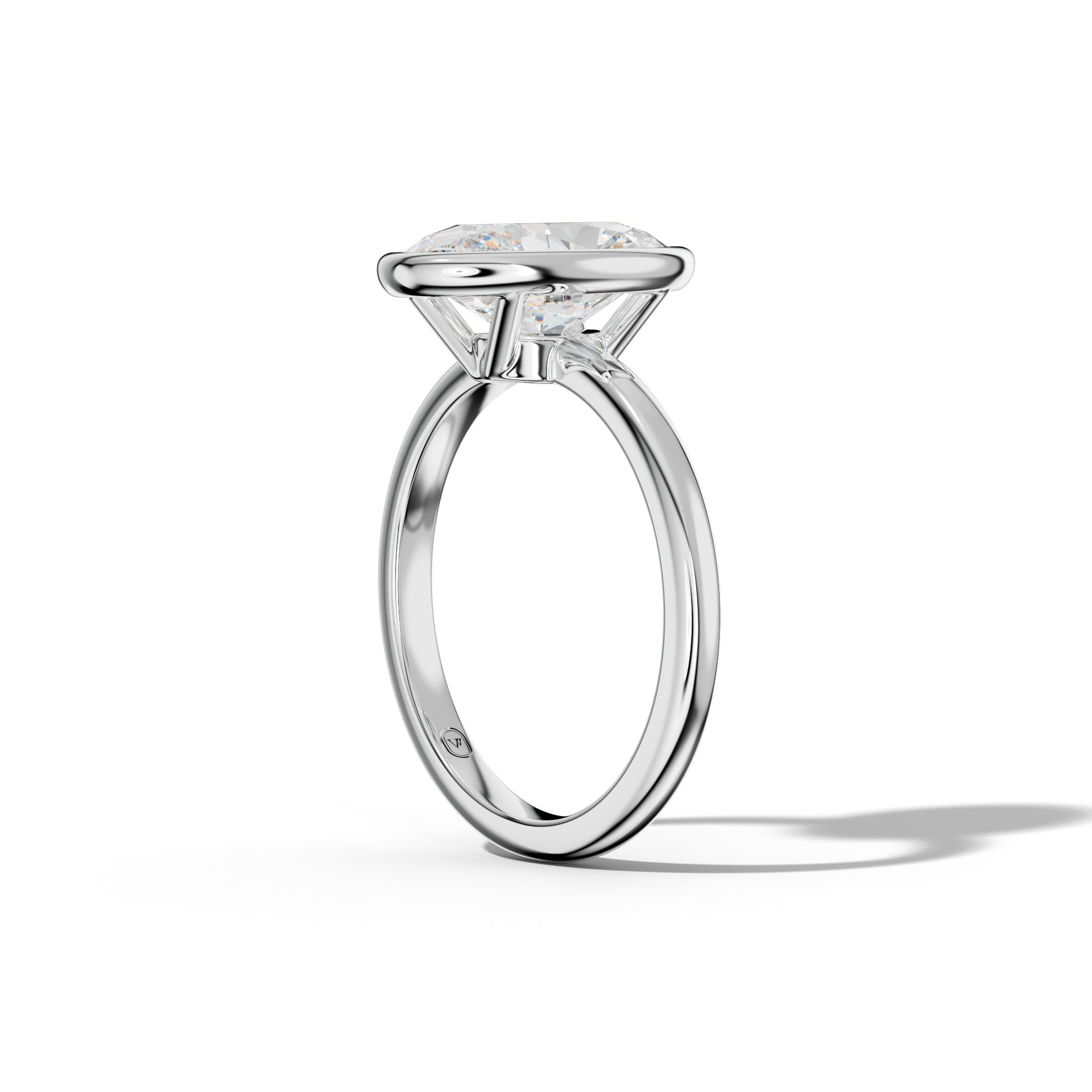 Malaya Oval Diamond  Engagement Ring