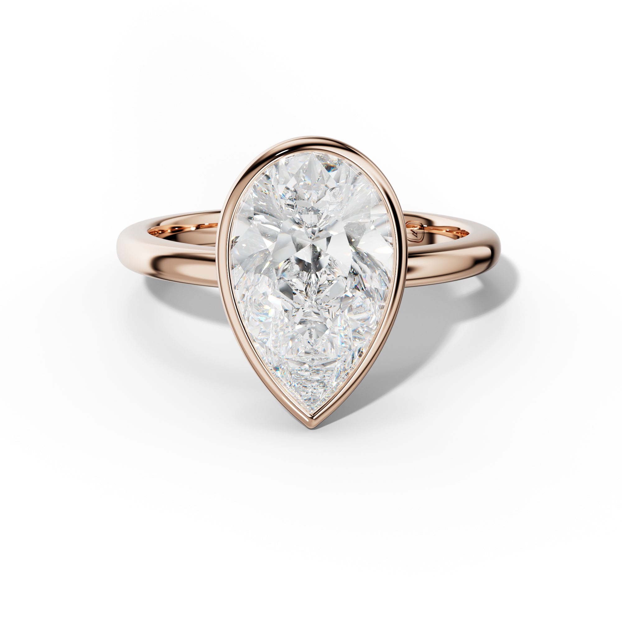 Malaya Pear Shape Engagement Ring