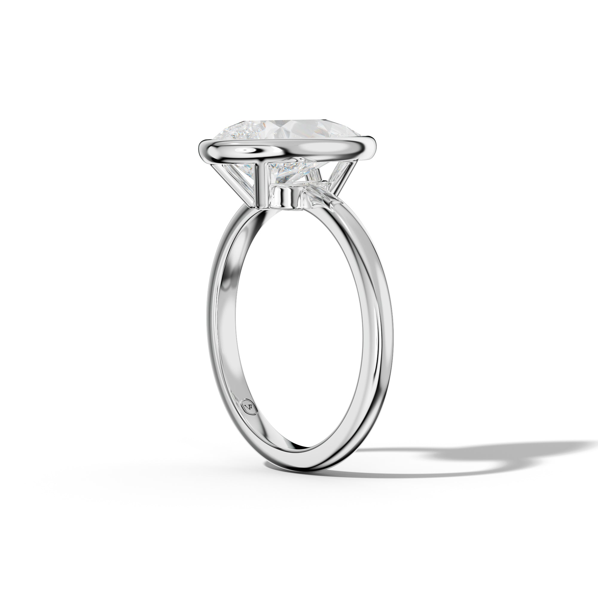 Malaya Pear Shape Engagement Ring