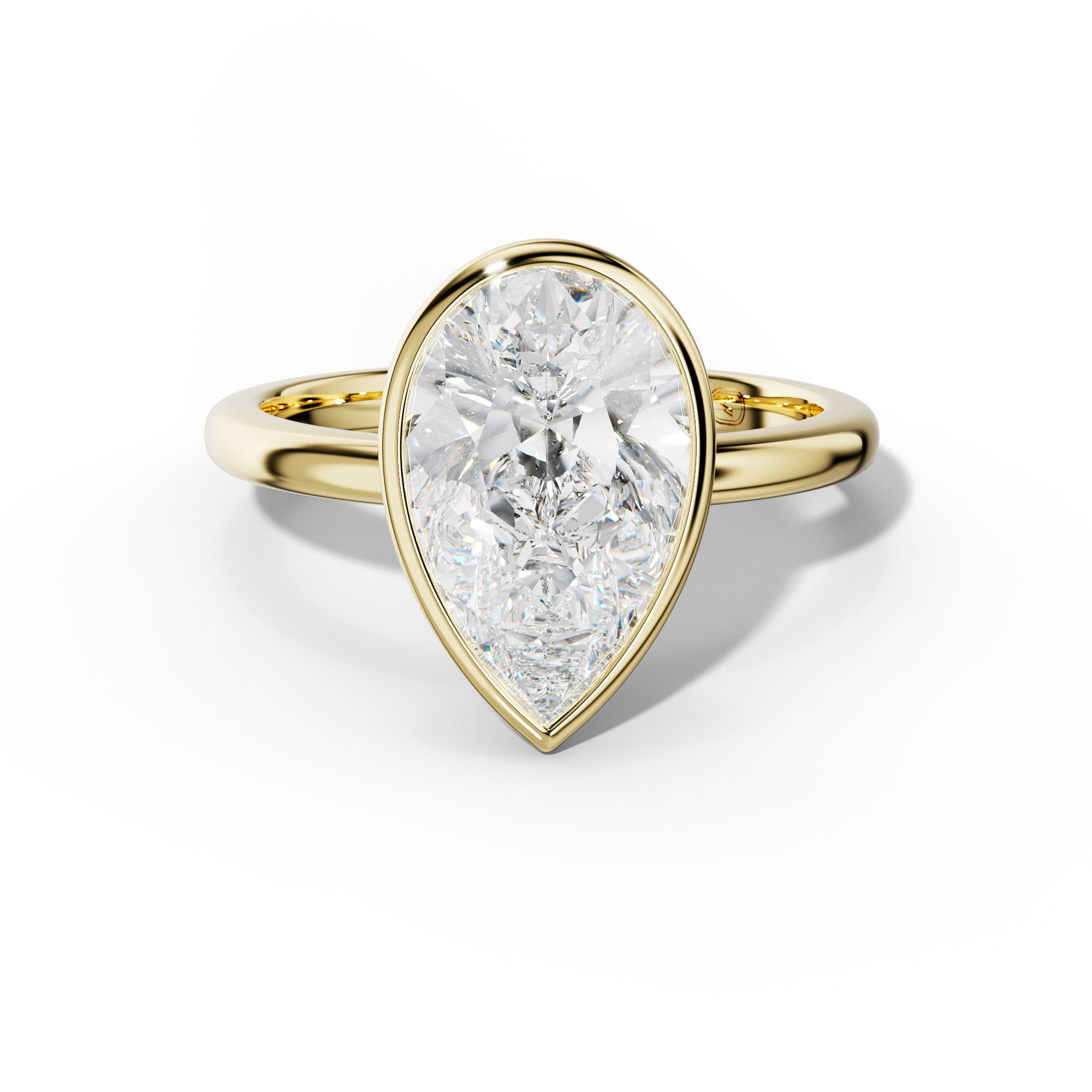 Malaya Pear Shape Engagement Ring
