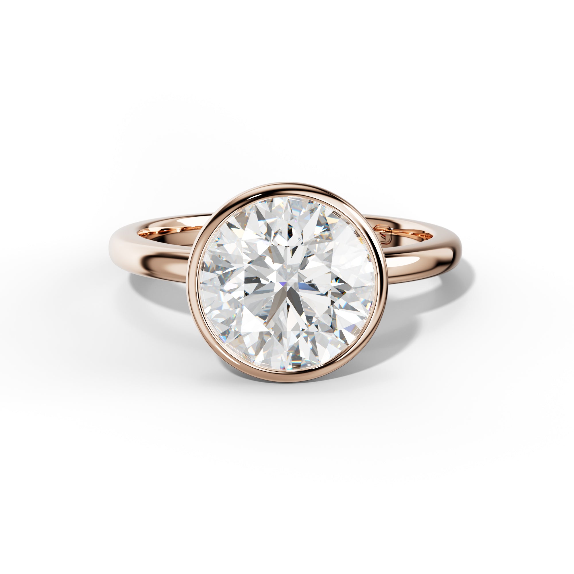 Malaya Round Diamond Engagement Ring