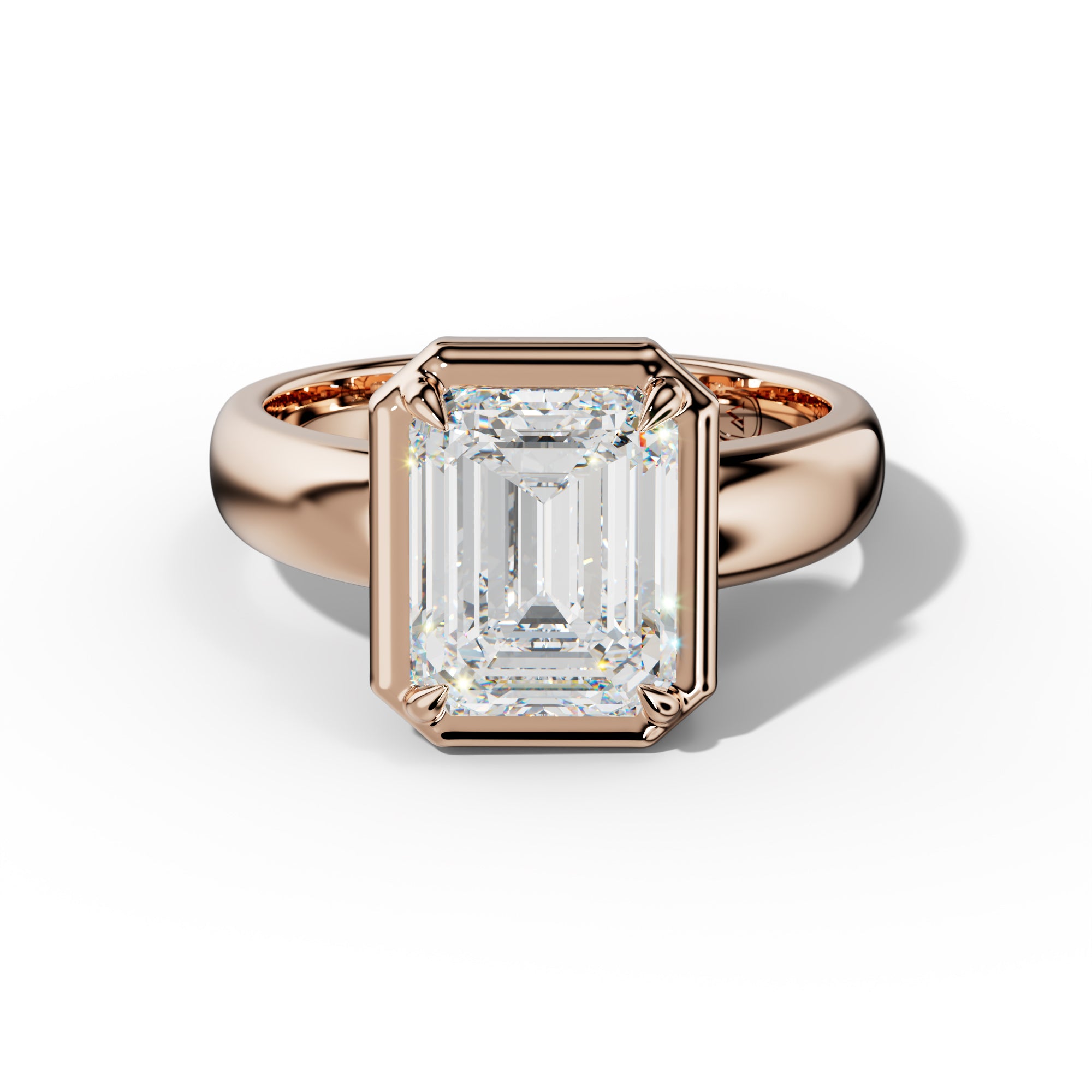 Giselle Emerald Cut Engagement Ring