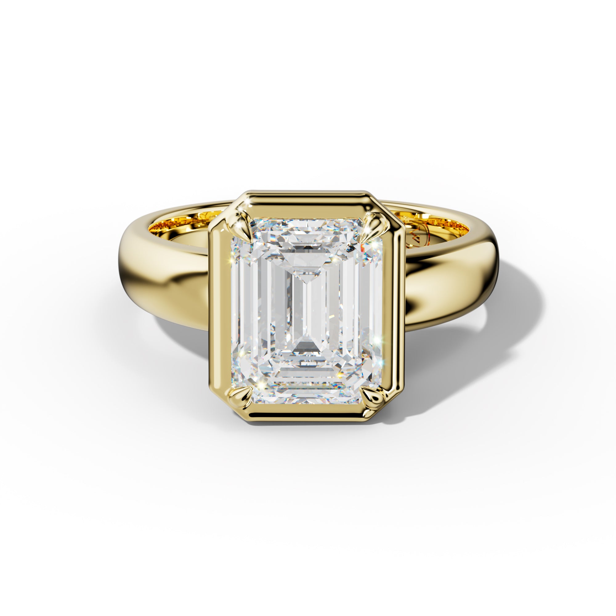 Giselle Emerald Cut Engagement Ring