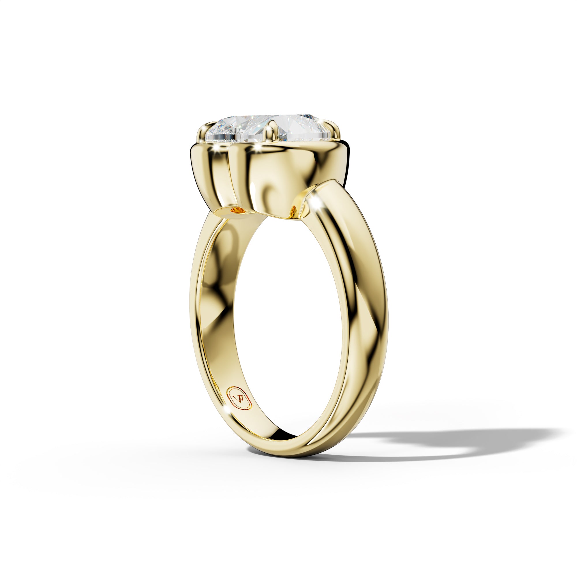 Giselle Heart Diamond Engagement Ring